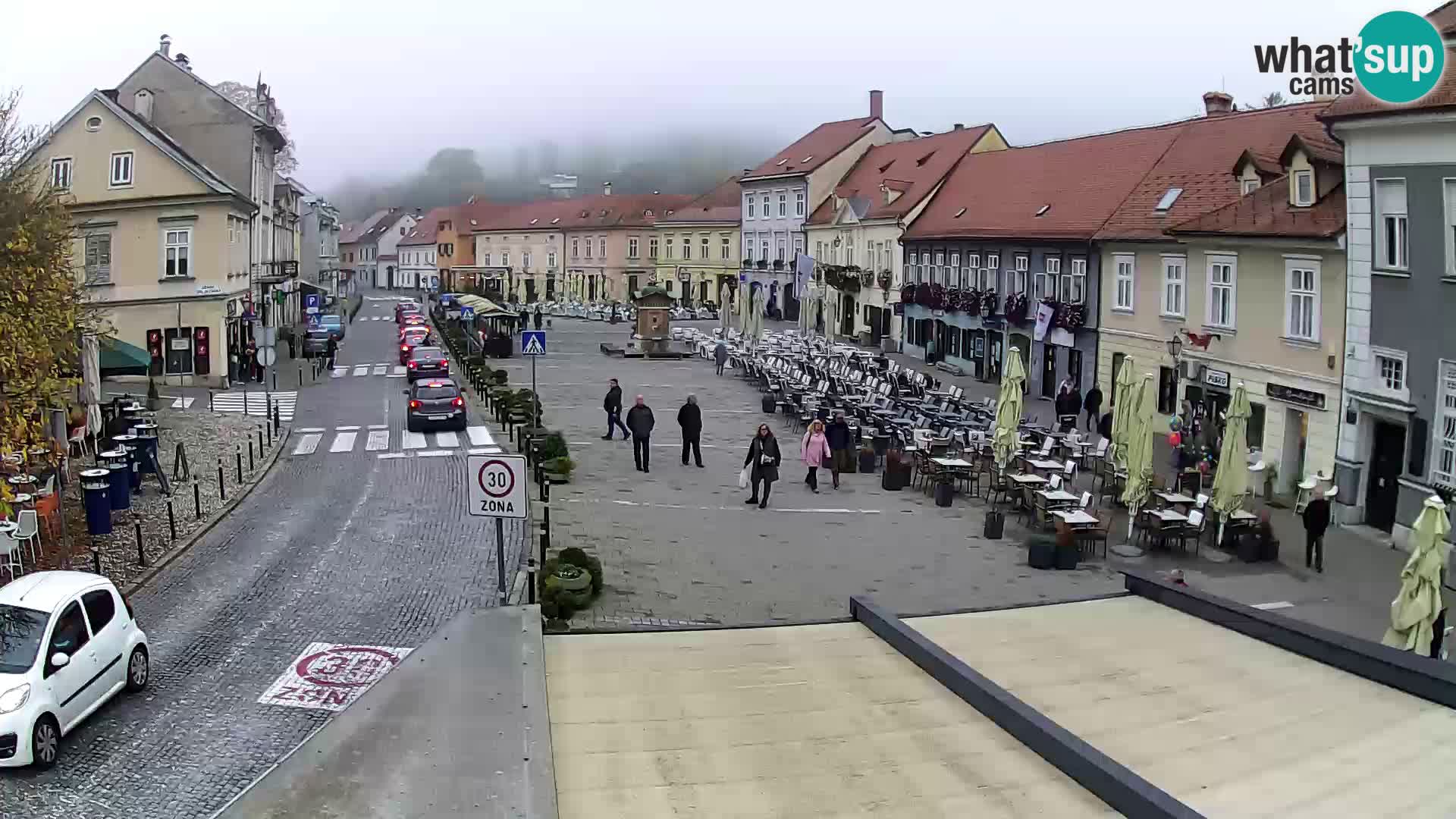 Samobor – Piazza centrale dedicata a re Tomislav