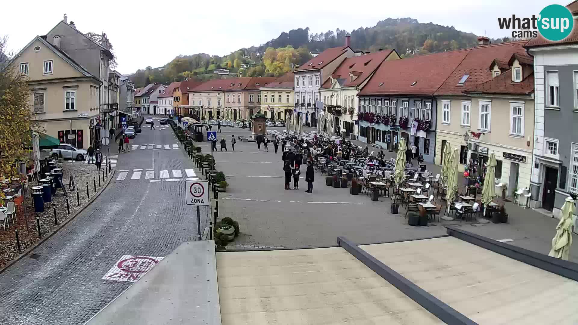 Samobor – Piazza centrale dedicata a re Tomislav