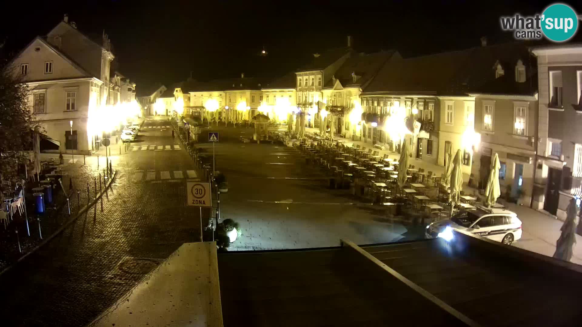 Samobor – Place centrale dédié au roi Tomislav