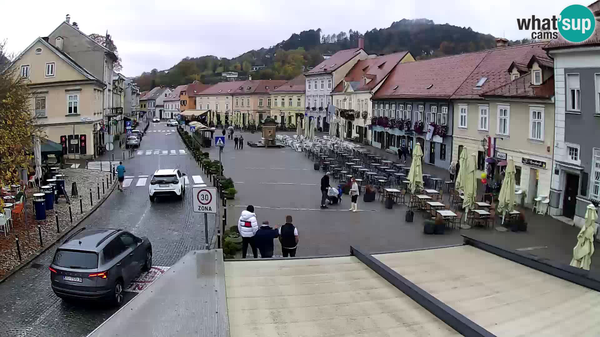 Samobor – Piazza centrale dedicata a re Tomislav