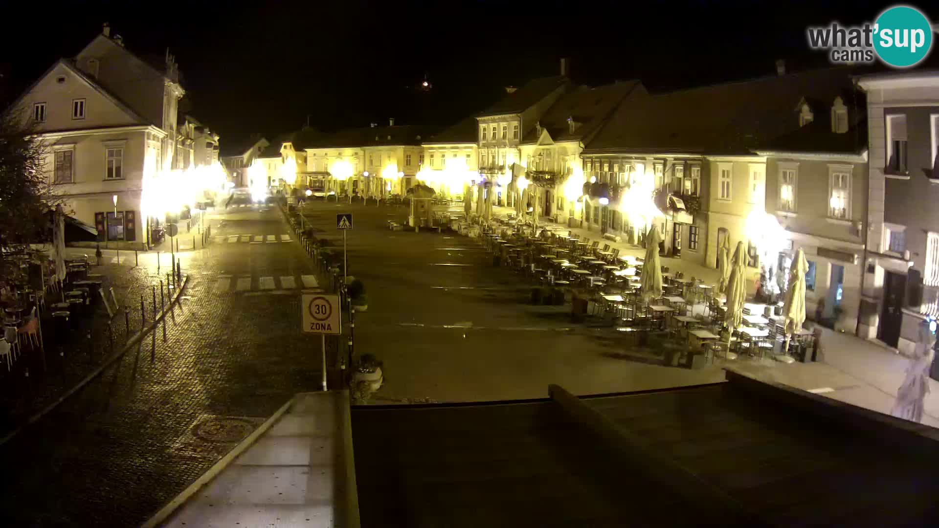 Samobor – Place centrale dédié au roi Tomislav
