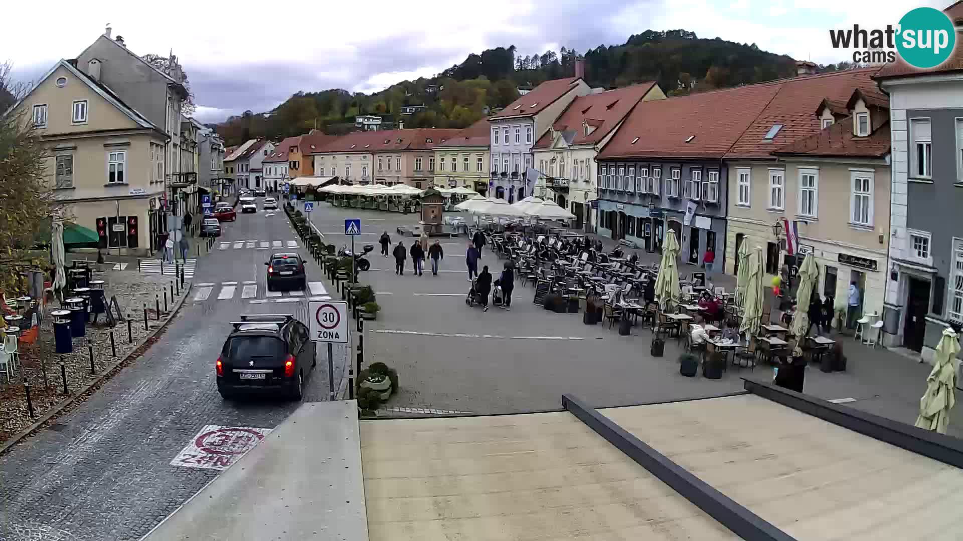 Samobor – Piazza centrale dedicata a re Tomislav
