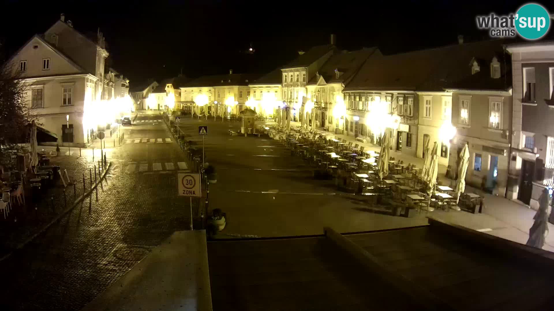 Samobor – Place centrale dédié au roi Tomislav