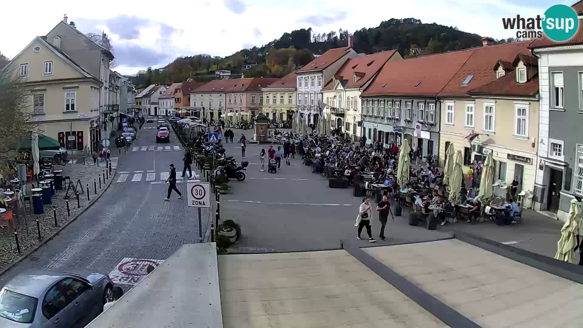Samobor – Piazza centrale dedicata a re Tomislav