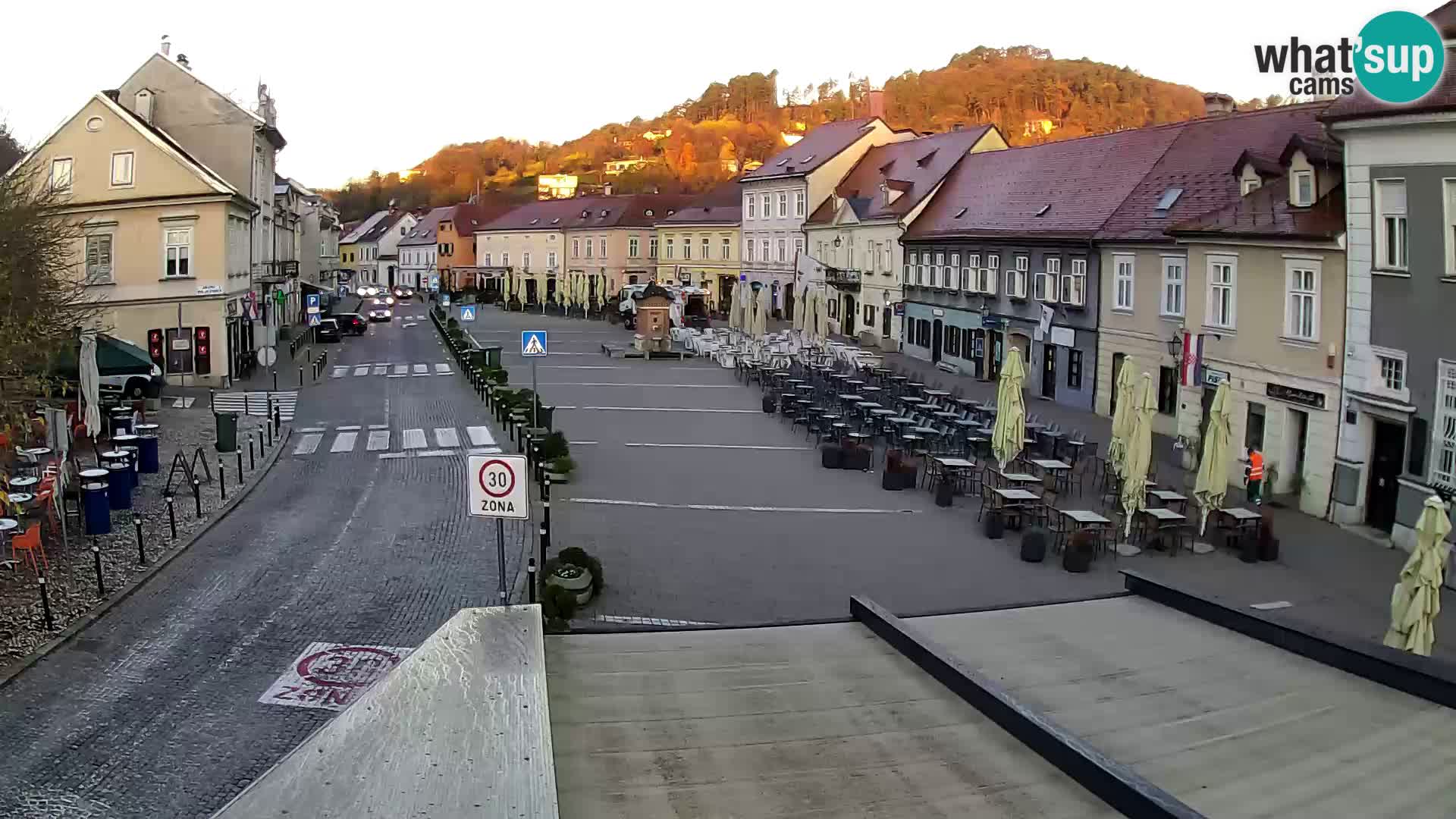 Samobor – Plaza central dedicado al rey Tomislav