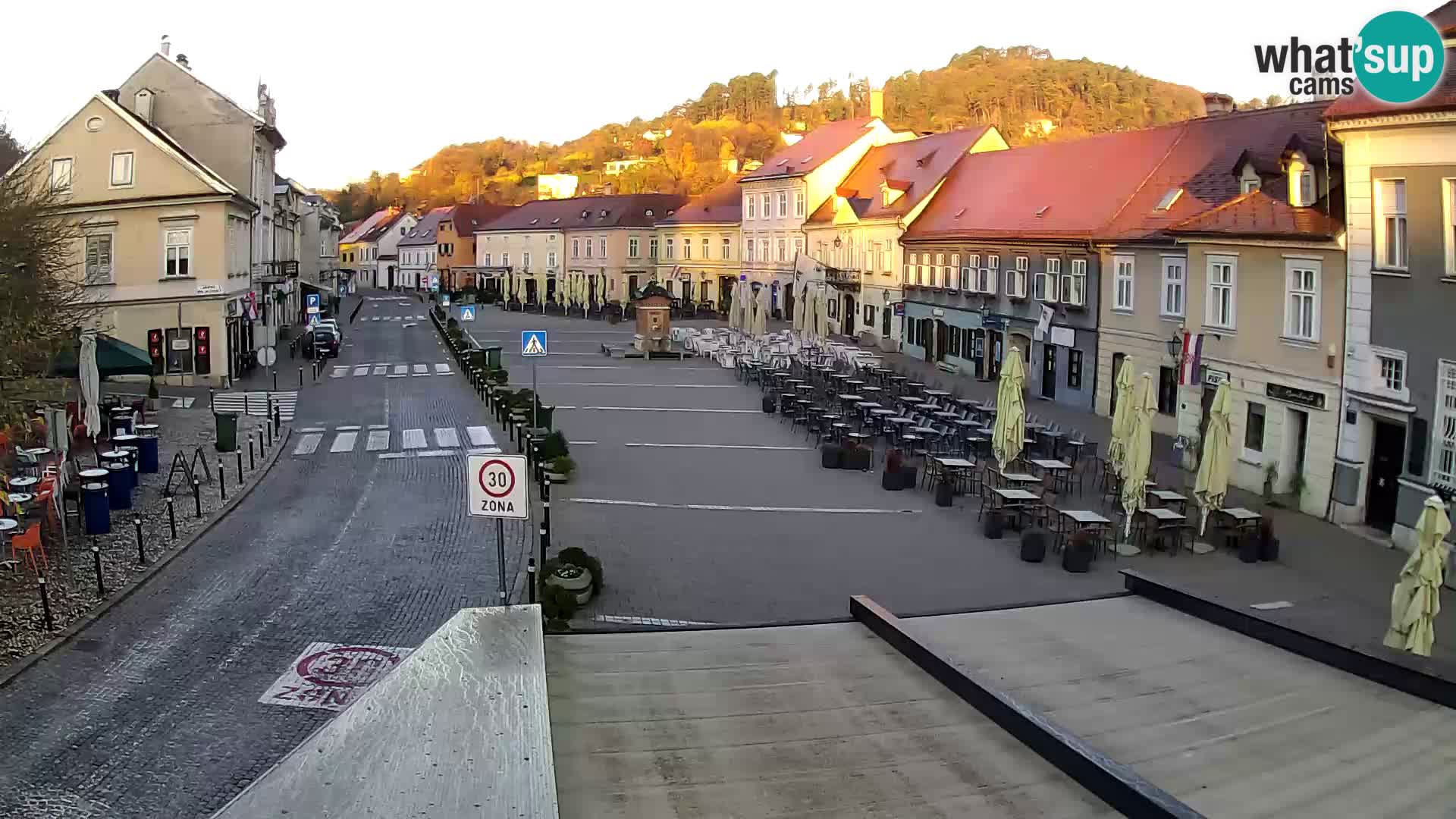 Samobor – Piazza centrale dedicata a re Tomislav
