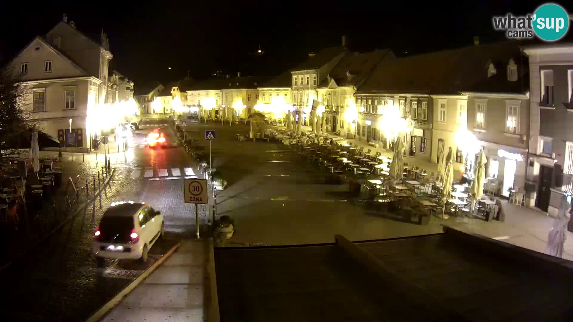 Samobor – Place centrale dédié au roi Tomislav