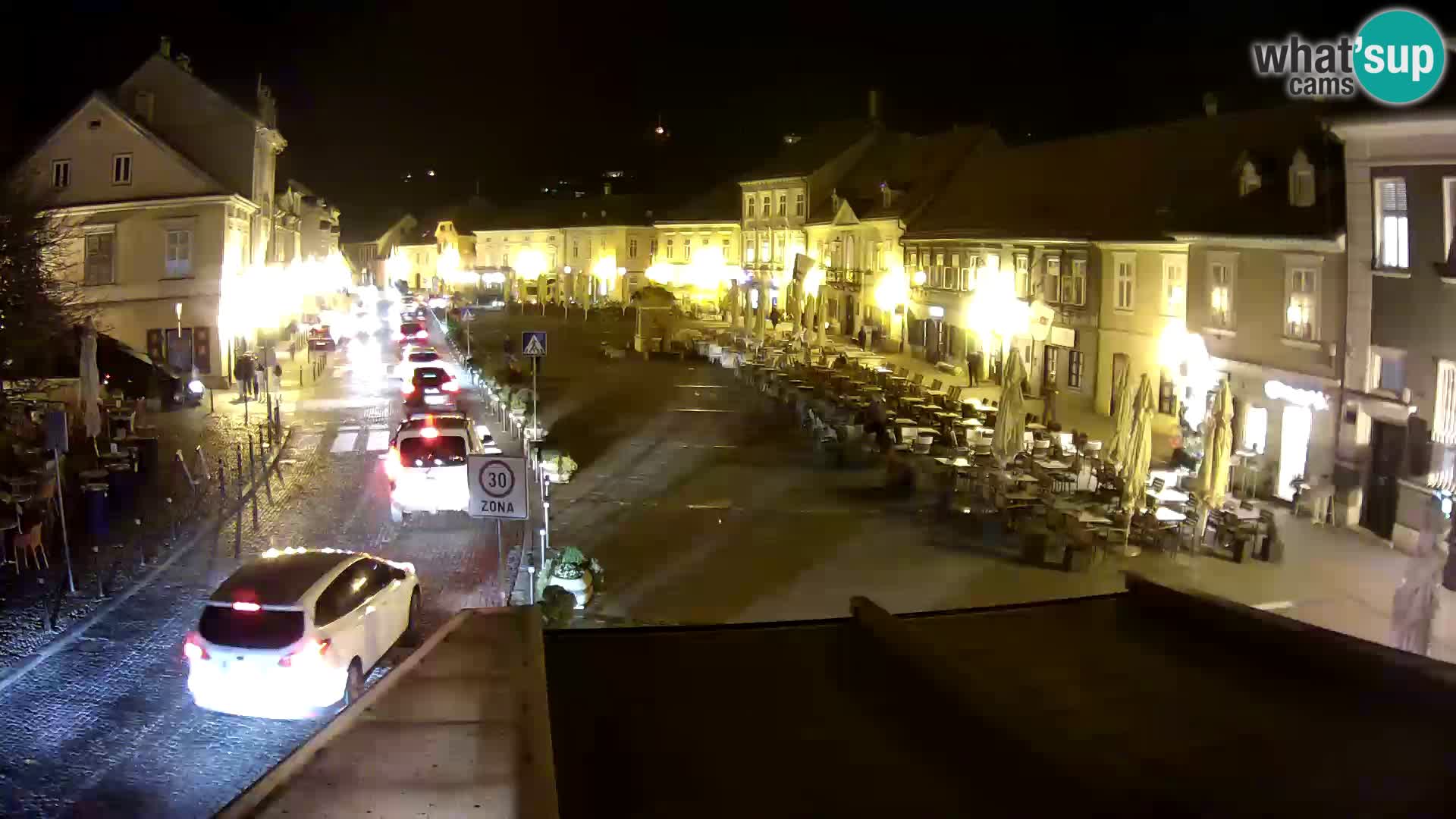 Samobor – Place centrale dédié au roi Tomislav