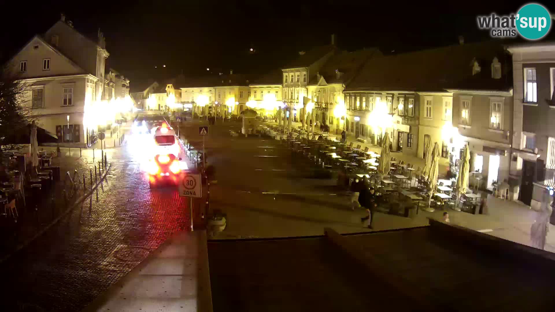 Samobor – Place centrale dédié au roi Tomislav