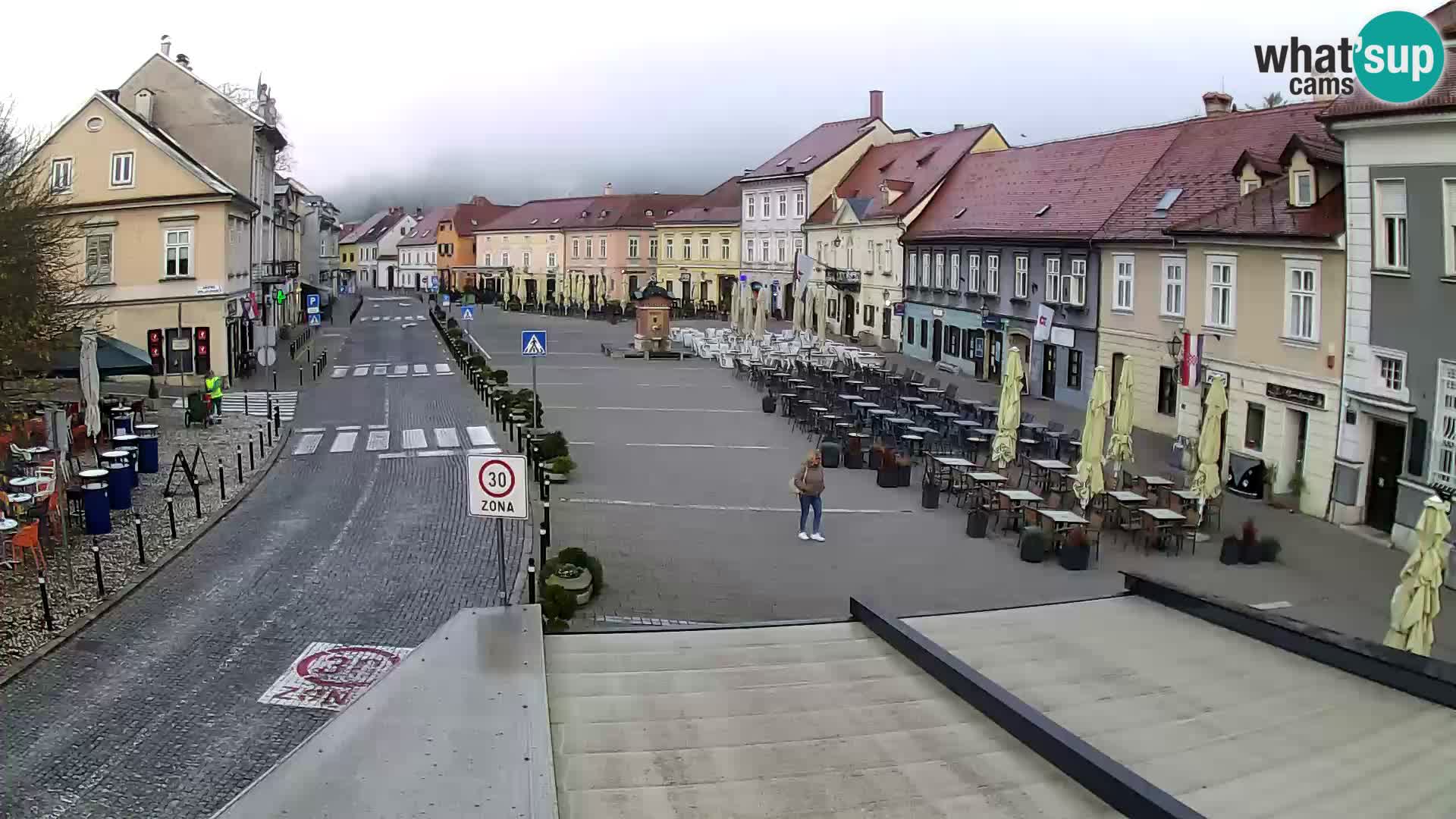 Samobor – Piazza centrale dedicata a re Tomislav