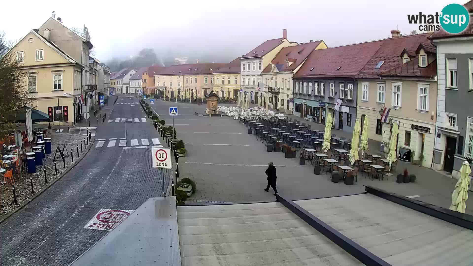 Samobor – Plaza central dedicado al rey Tomislav