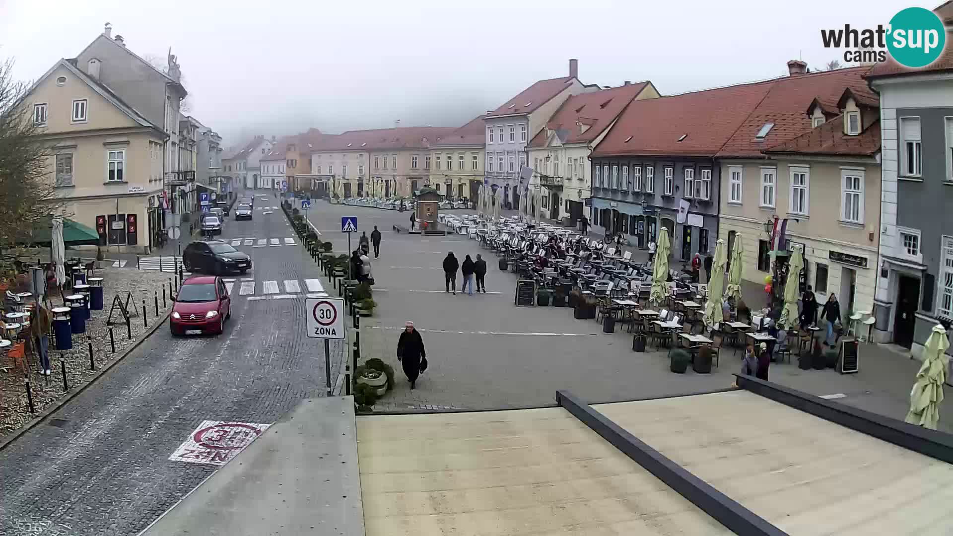 Samobor – Plaza central dedicado al rey Tomislav