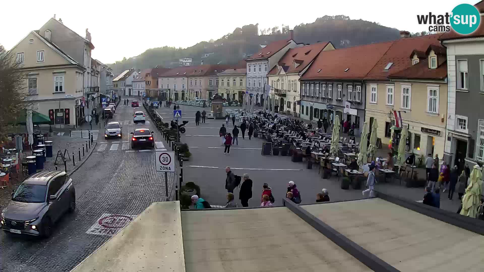 Samobor – Plaza central dedicado al rey Tomislav