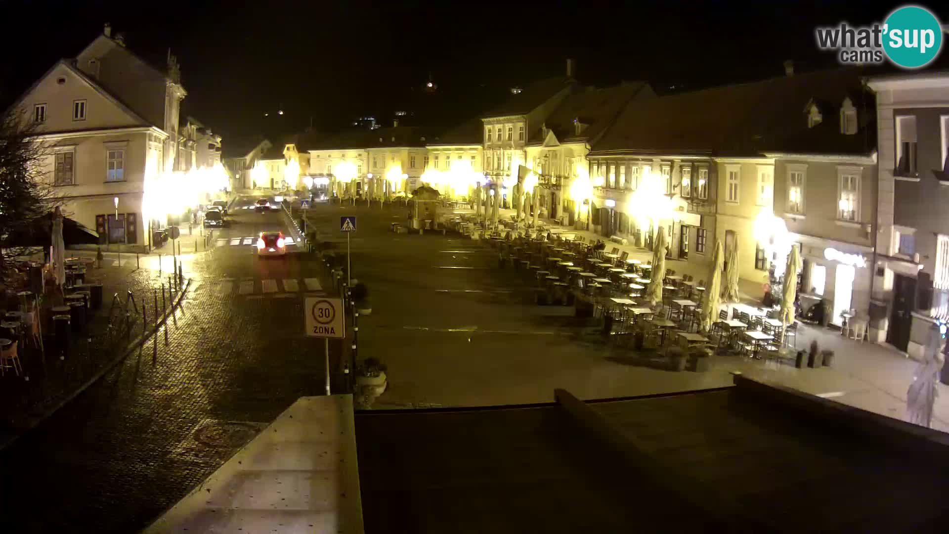 Samobor – Place centrale dédié au roi Tomislav