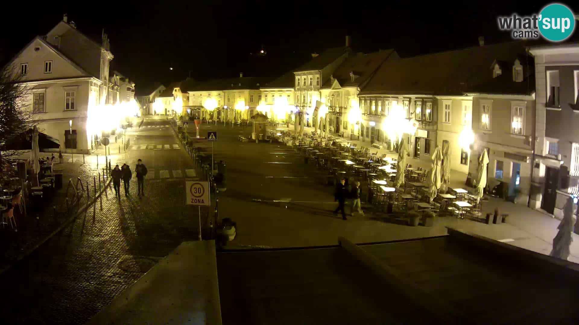 Samobor – Place centrale dédié au roi Tomislav