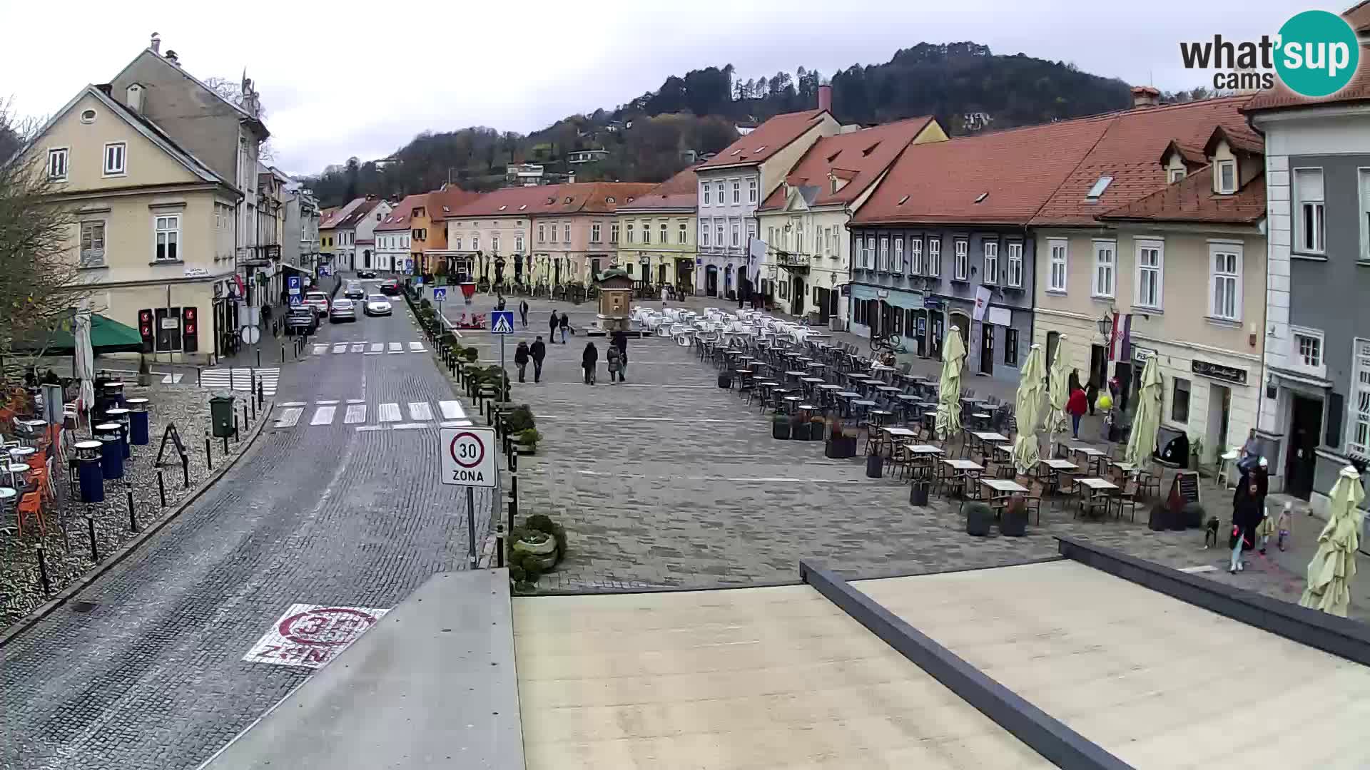 Samobor – Piazza centrale dedicata a re Tomislav
