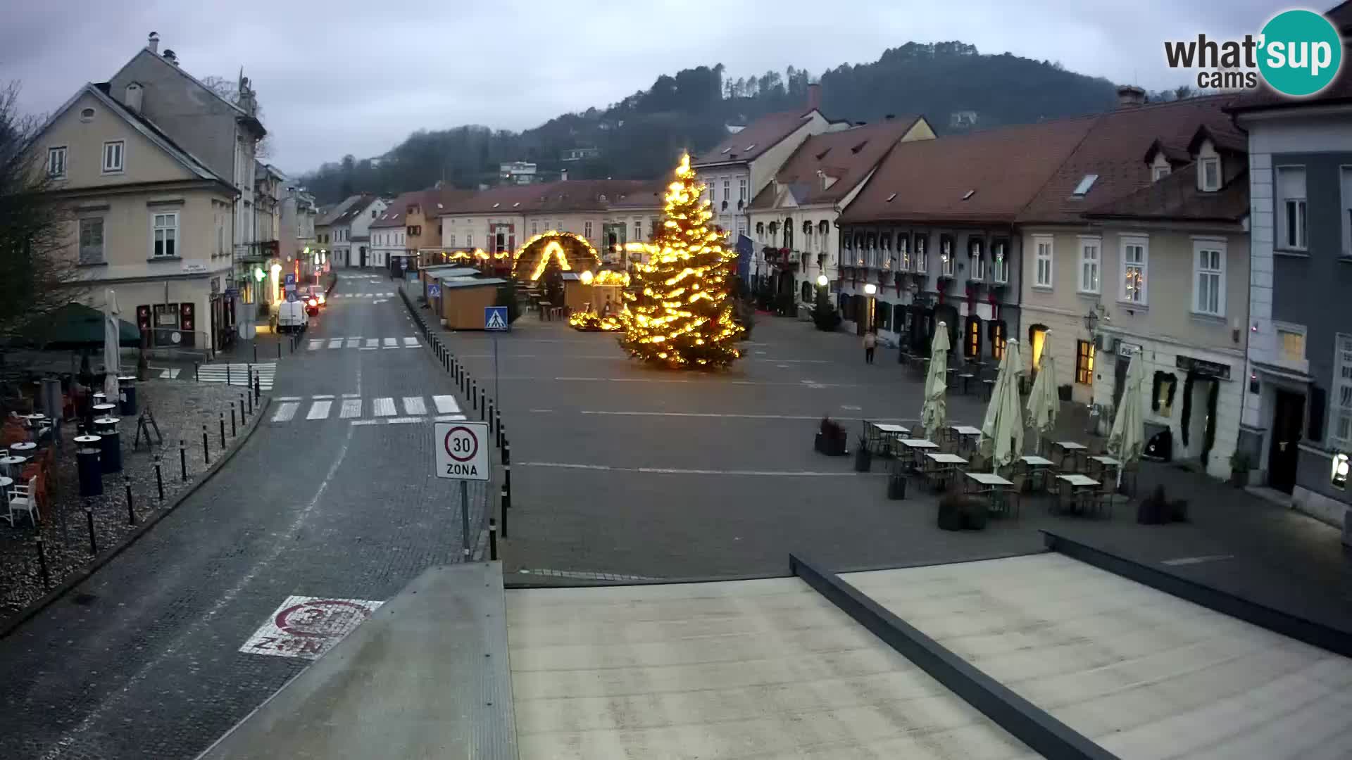 Samobor – Plaza central dedicado al rey Tomislav