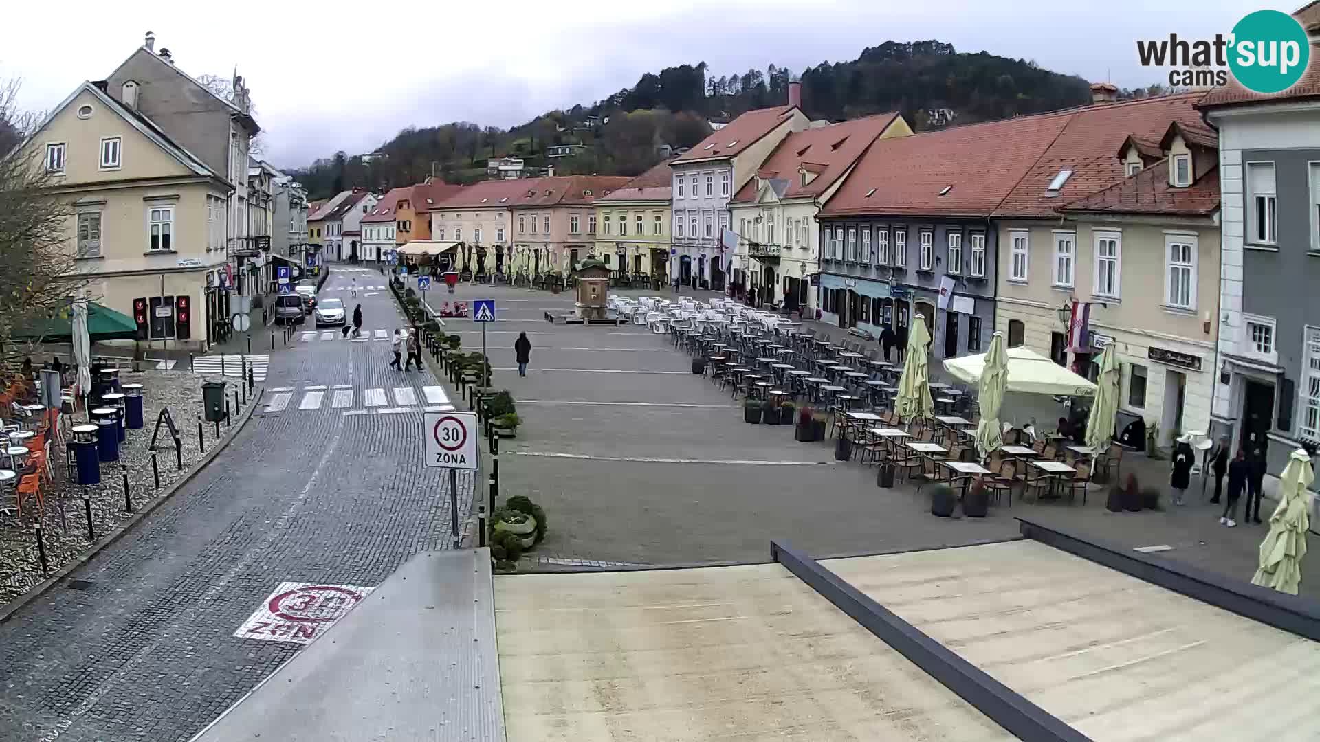 Samobor – Piazza centrale dedicata a re Tomislav