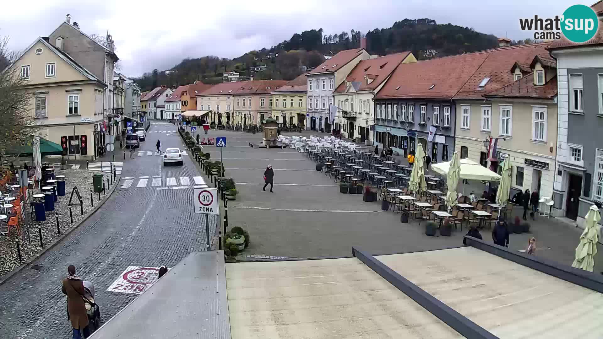 Samobor – Piazza centrale dedicata a re Tomislav