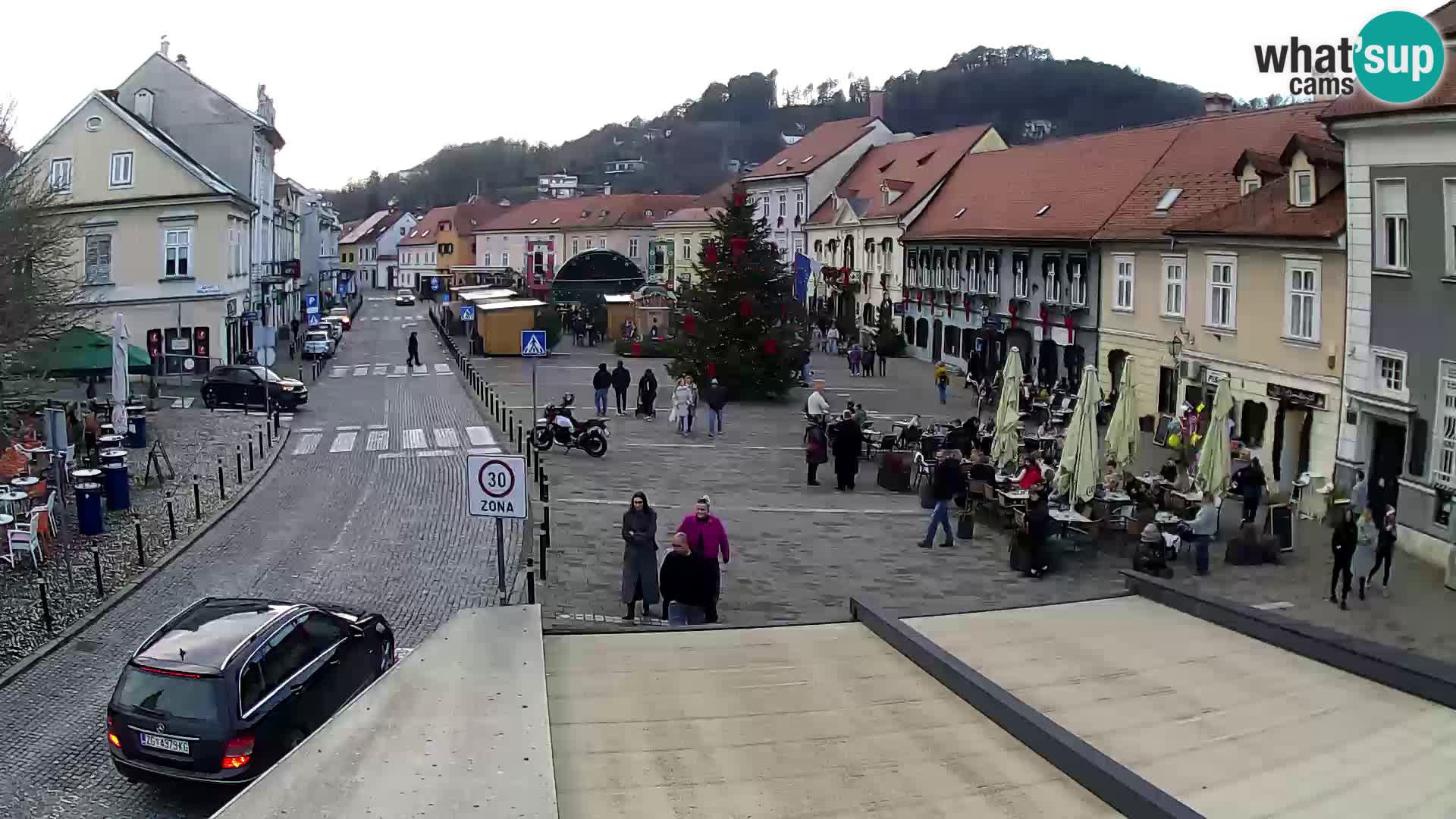 Samobor – Plaza central dedicado al rey Tomislav