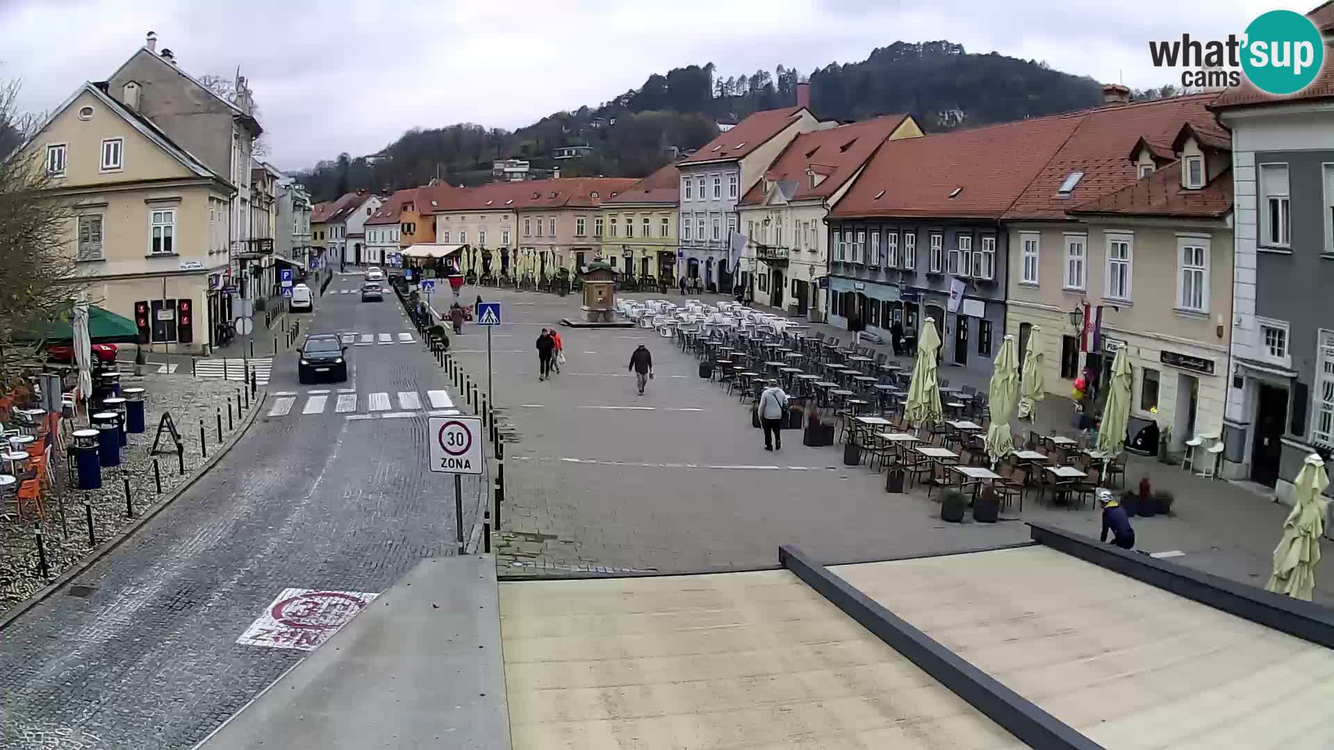 Samobor – Zentralen Platz von König Tomislav gewidmet