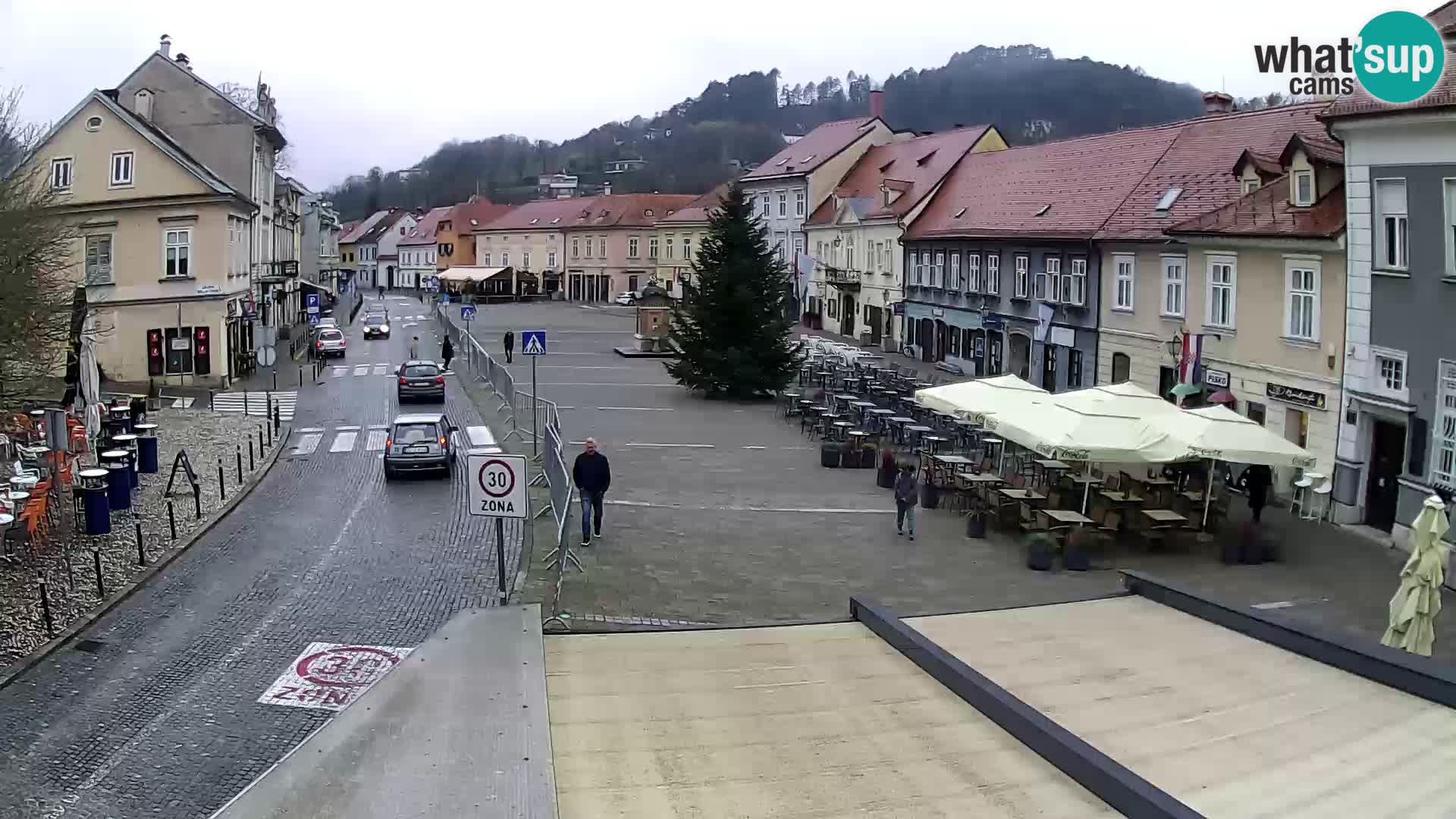 Samobor – Piazza centrale dedicata a re Tomislav