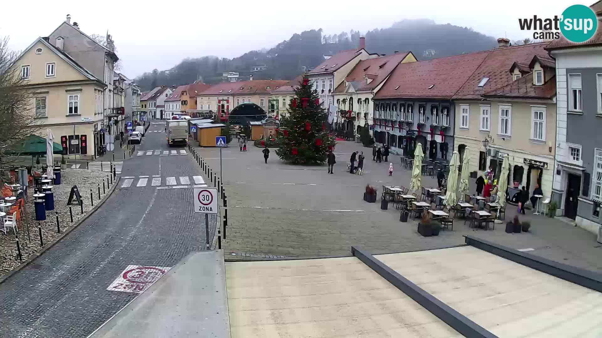 Samobor – Plaza central dedicado al rey Tomislav