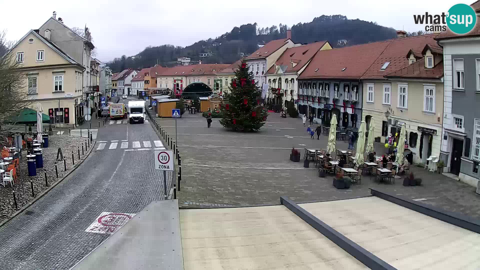 Samobor – Zentralen Platz von König Tomislav gewidmet