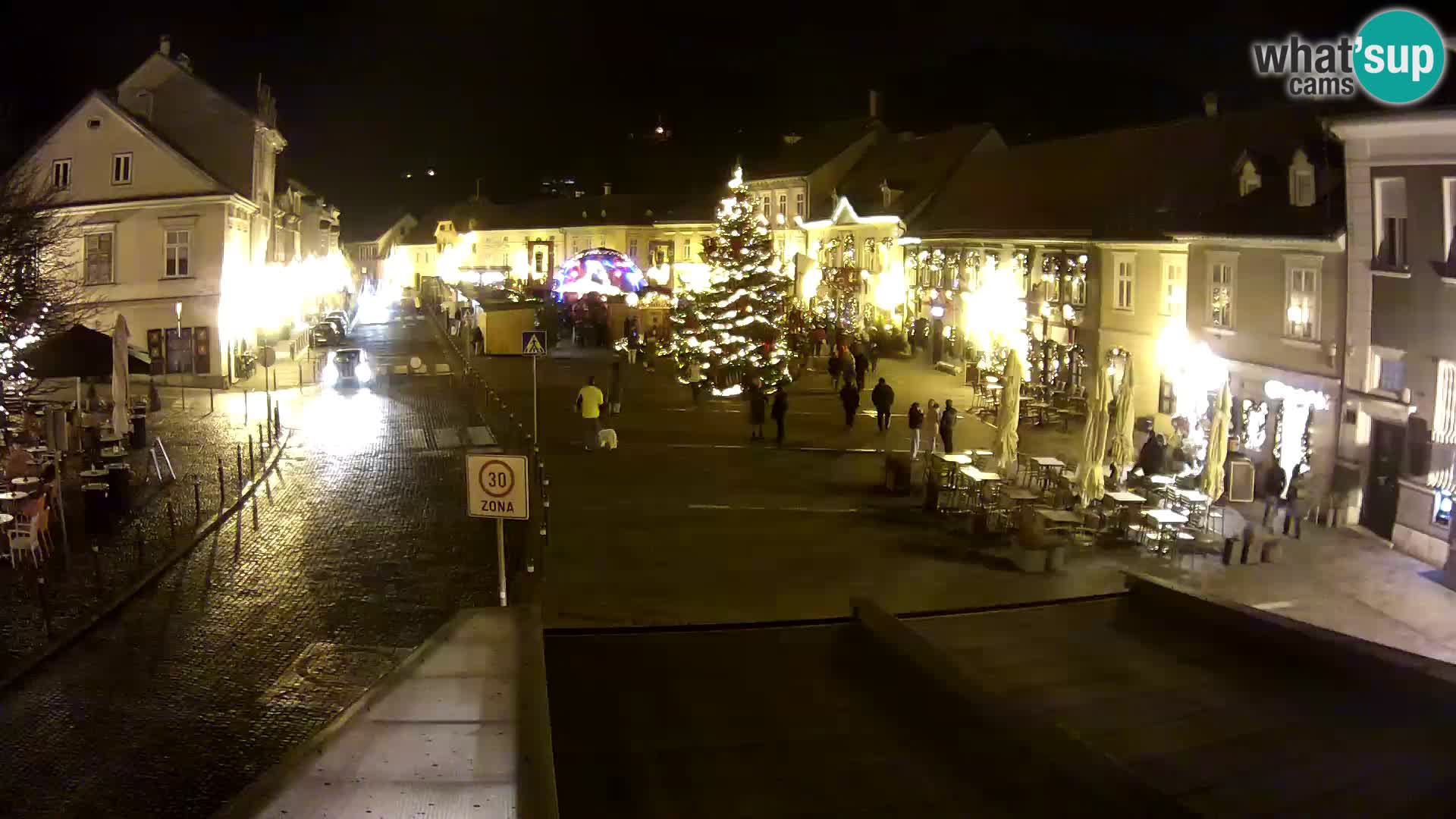 Samobor – Piazza centrale dedicata a re Tomislav