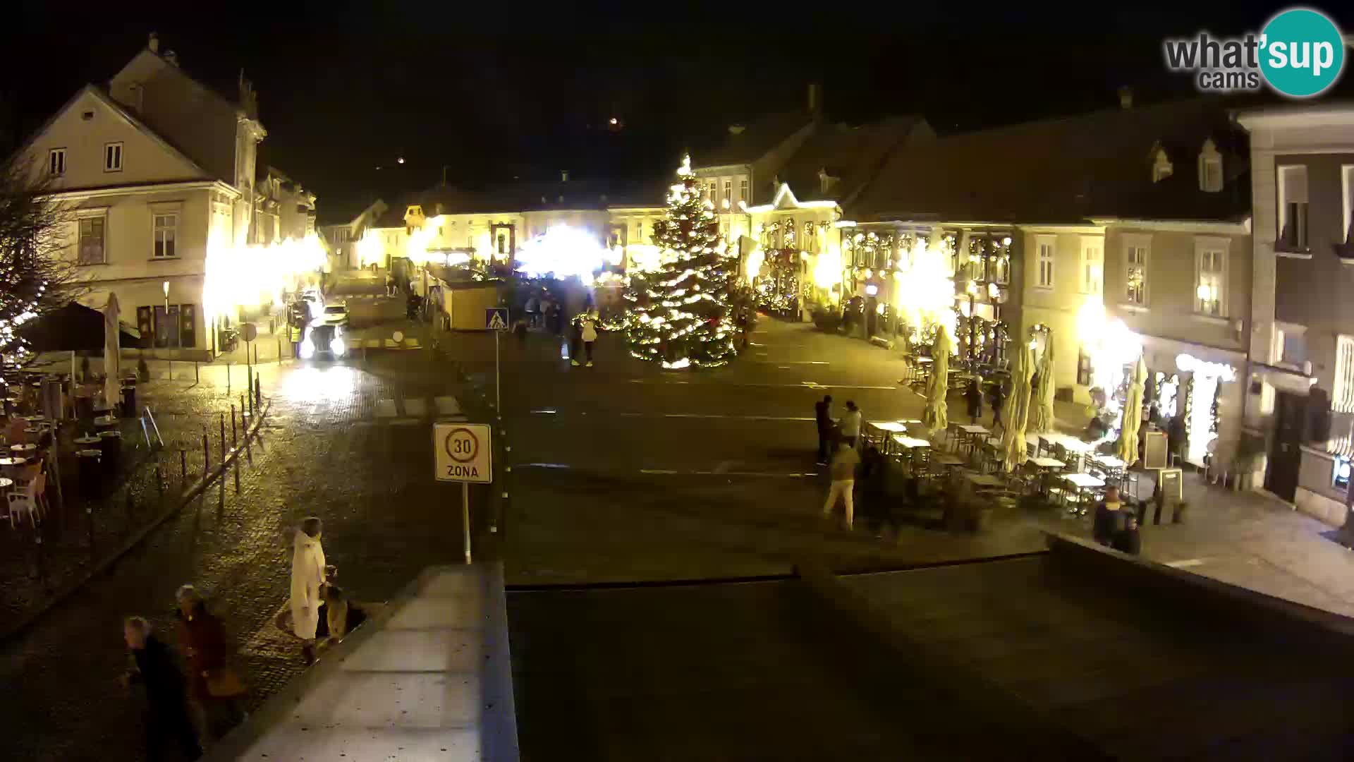 Samobor – Place centrale dédié au roi Tomislav