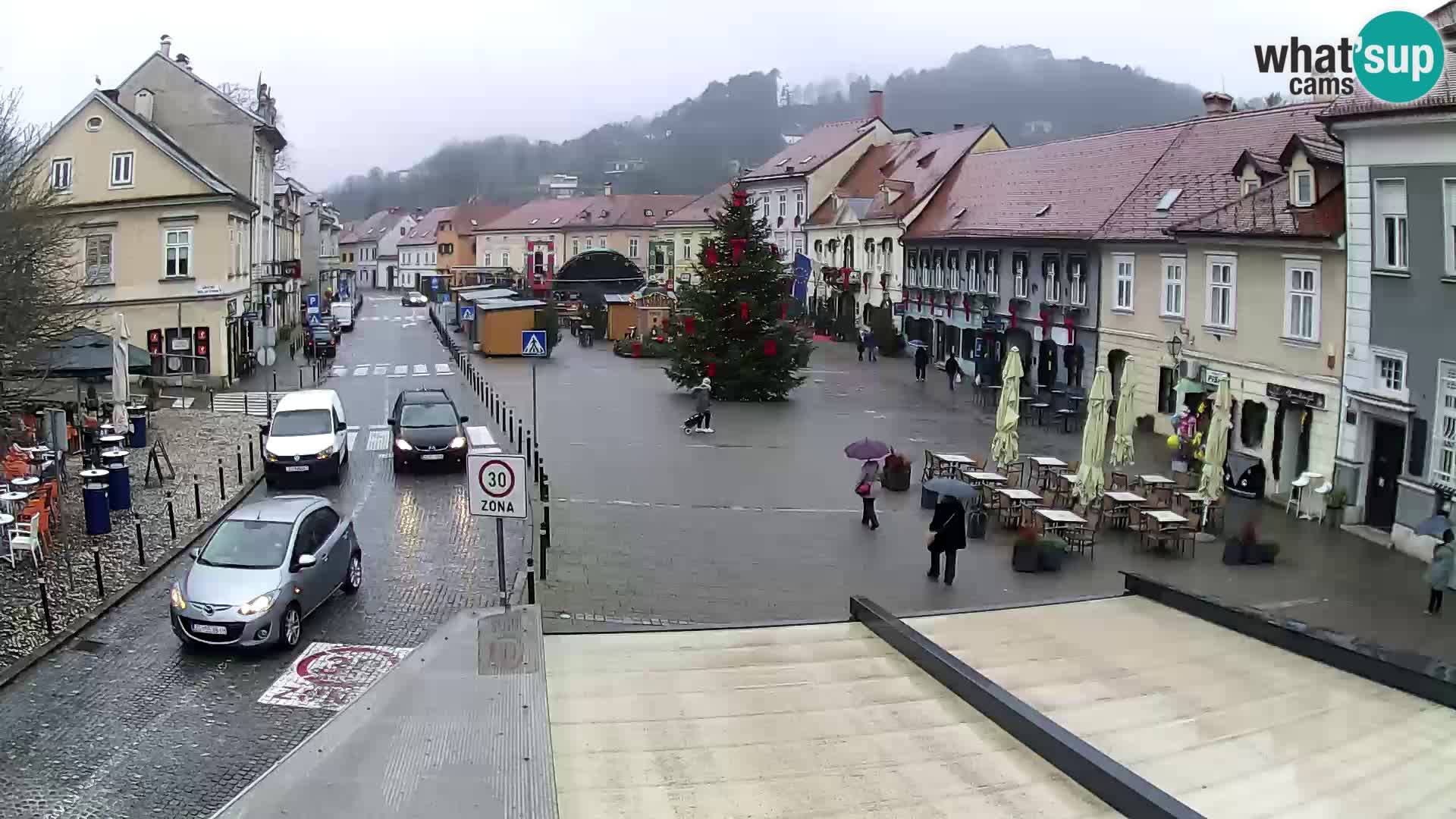 Samobor – Piazza centrale dedicata a re Tomislav