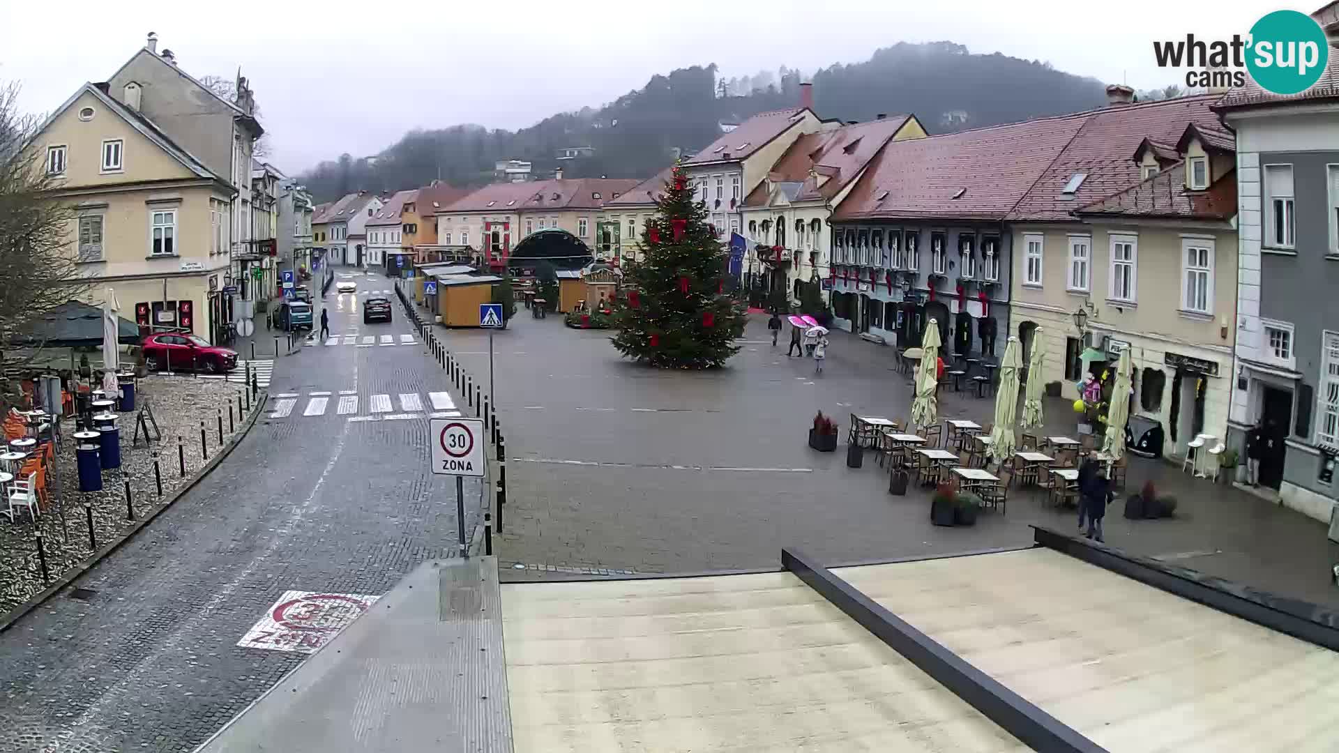 Samobor – Piazza centrale dedicata a re Tomislav