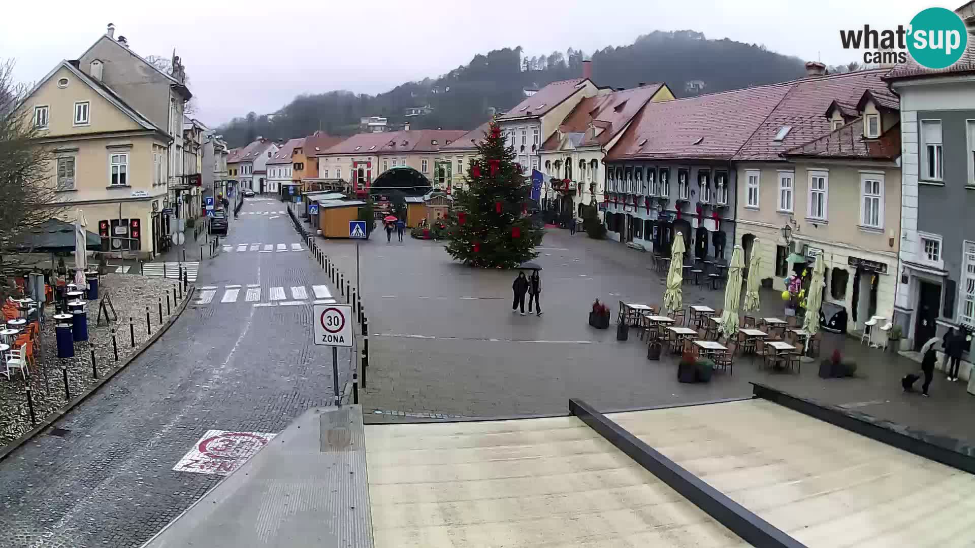 Samobor – Piazza centrale dedicata a re Tomislav