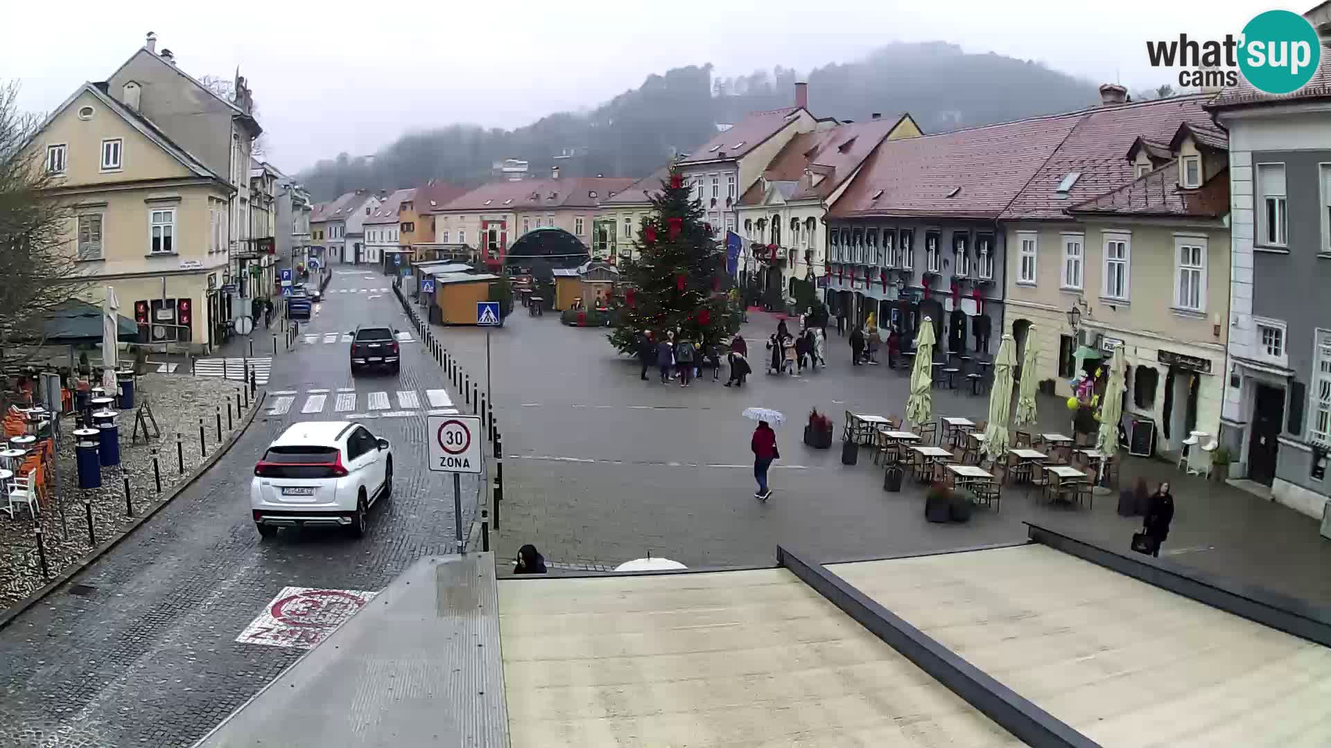Samobor – Piazza centrale dedicata a re Tomislav