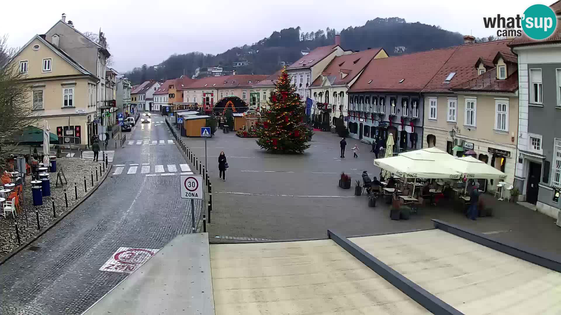 Samobor – Piazza centrale dedicata a re Tomislav