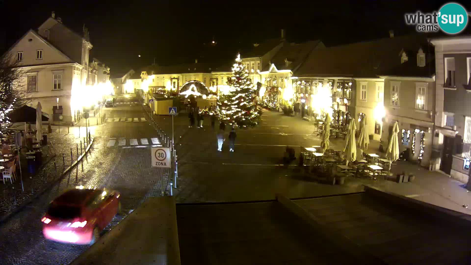 Samobor – Place centrale dédié au roi Tomislav