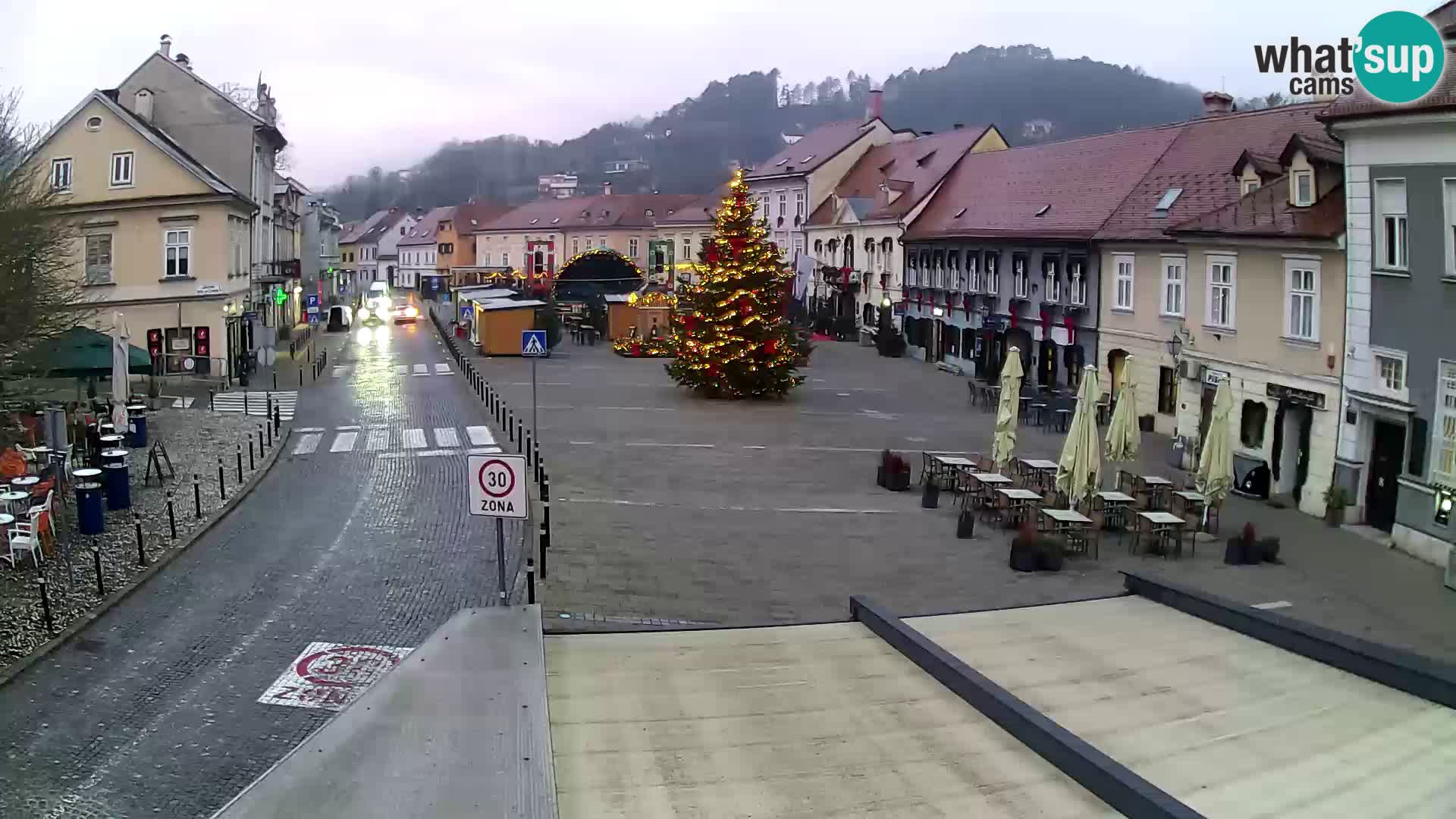 Samobor – Zentralen Platz von König Tomislav gewidmet
