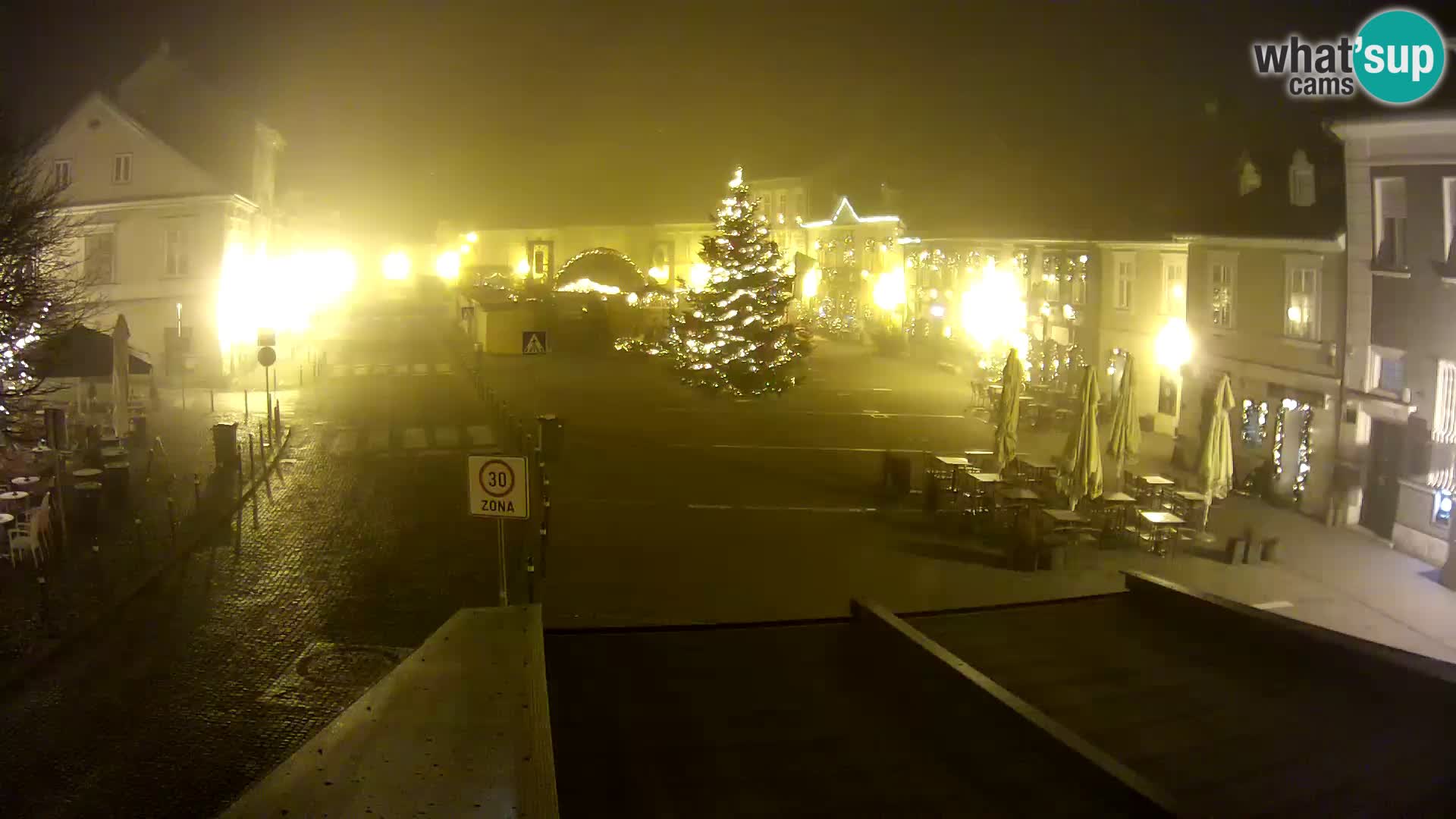 Samobor – Place centrale dédié au roi Tomislav