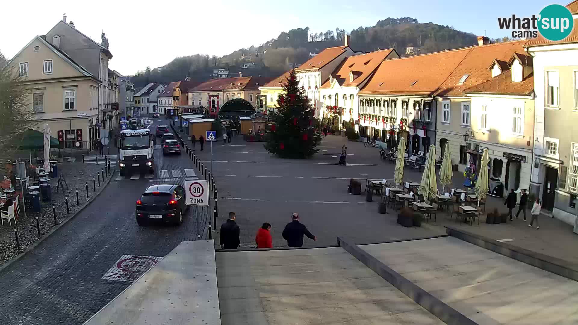 Samobor – Plaza central dedicado al rey Tomislav