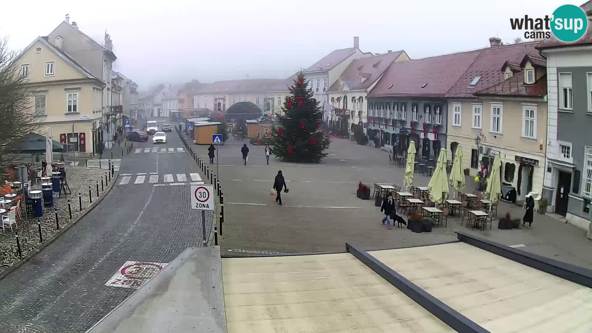 Samobor – Piazza centrale dedicata a re Tomislav