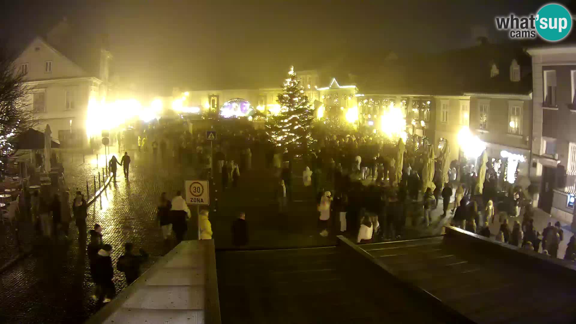 Samobor – Place centrale dédié au roi Tomislav