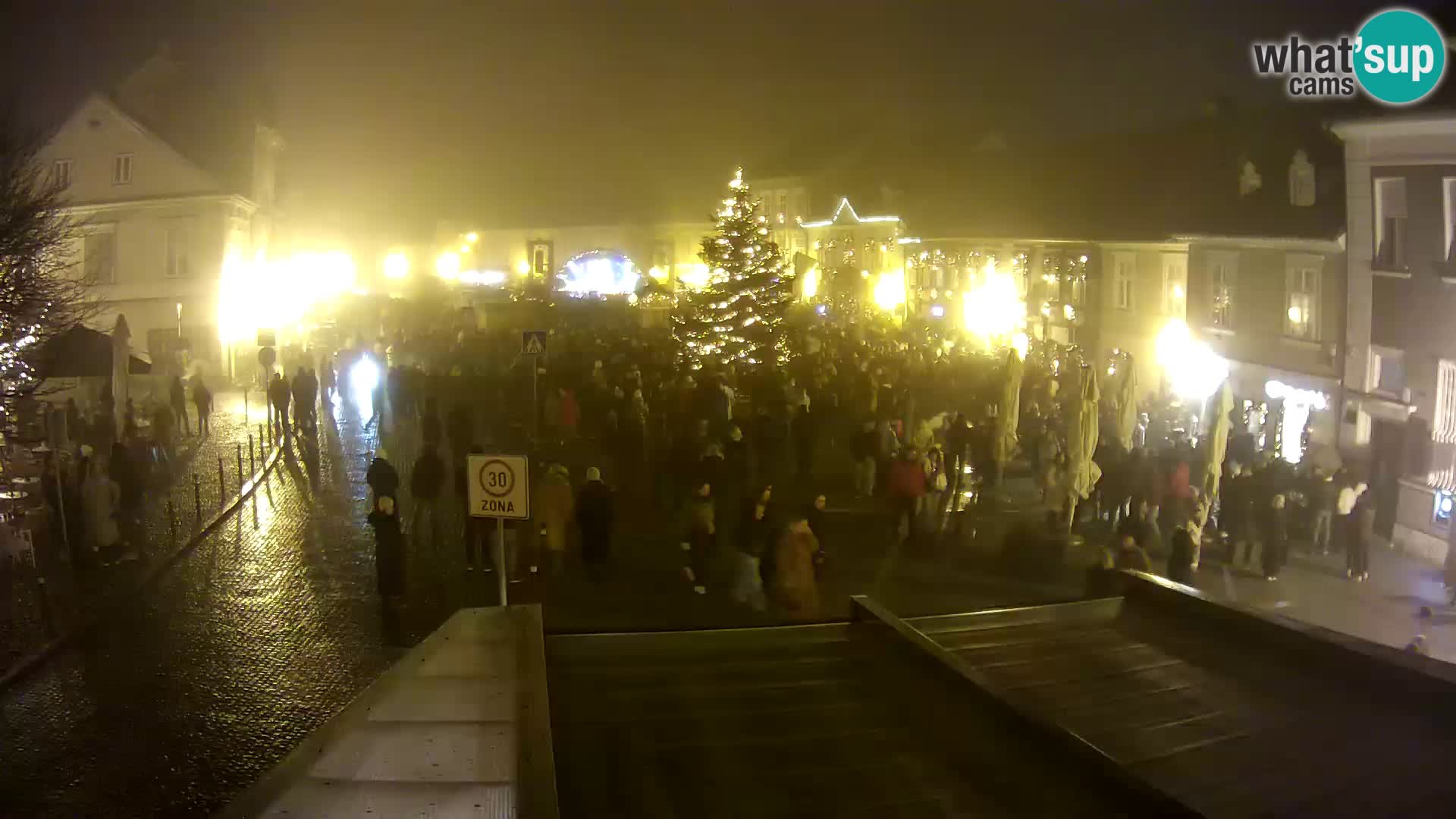 Samobor – Place centrale dédié au roi Tomislav