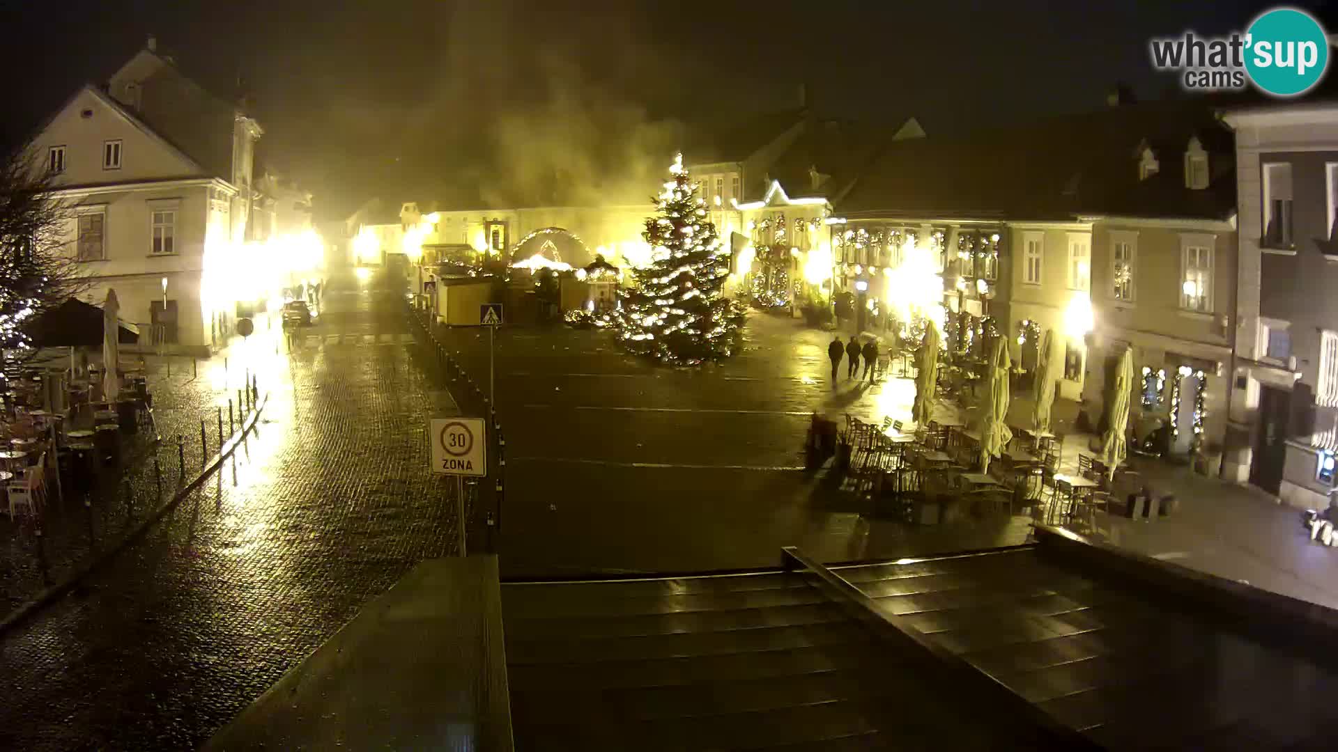 Samobor – Place centrale dédié au roi Tomislav