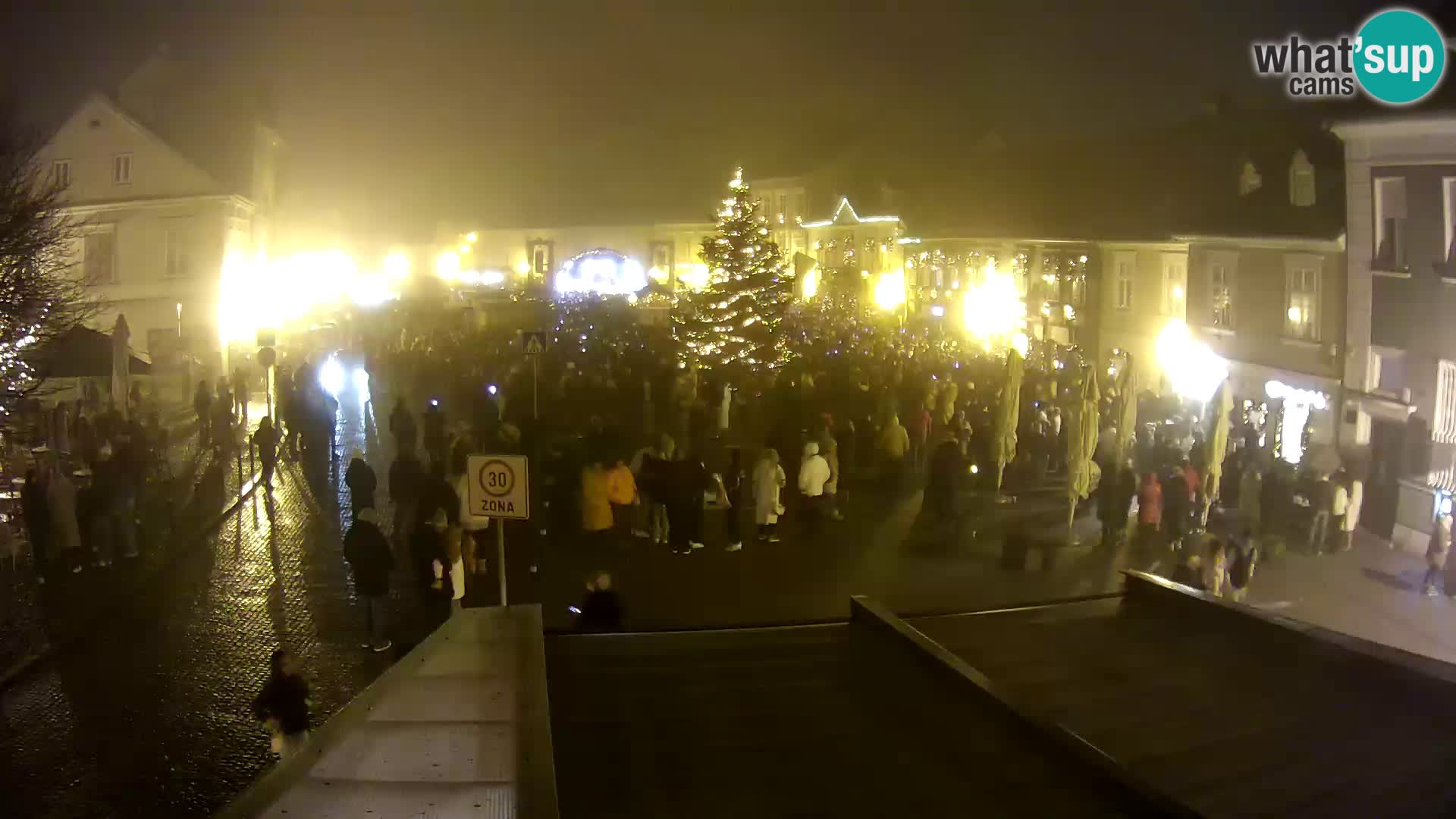 Samobor – Place centrale dédié au roi Tomislav