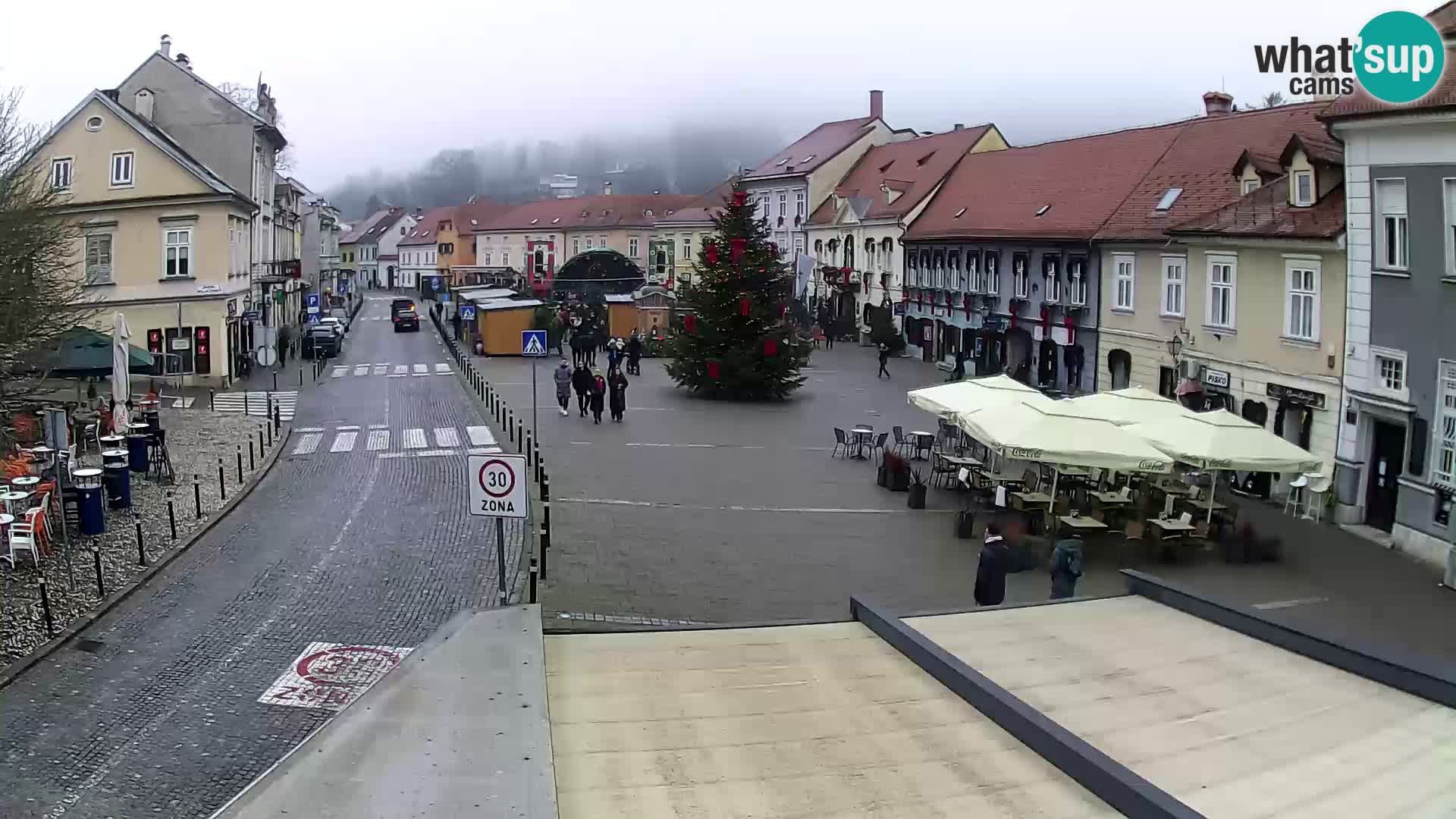 Samobor – Zentralen Platz von König Tomislav gewidmet