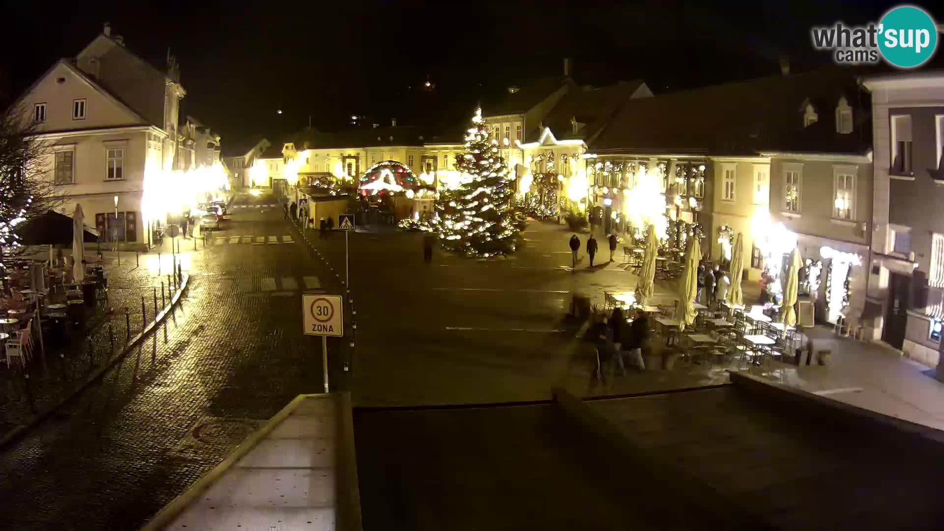 Samobor – Place centrale dédié au roi Tomislav