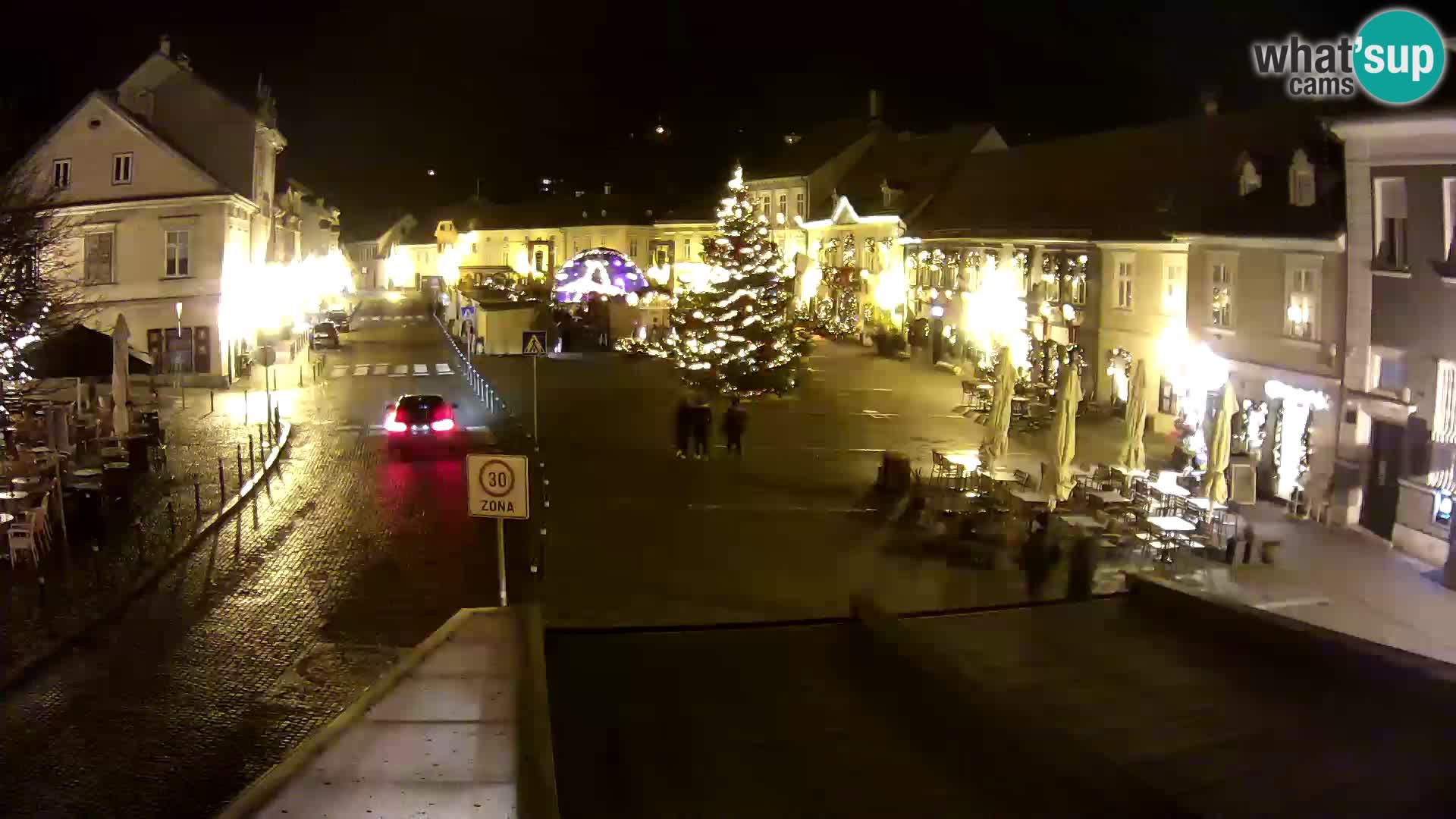 Samobor – Place centrale dédié au roi Tomislav