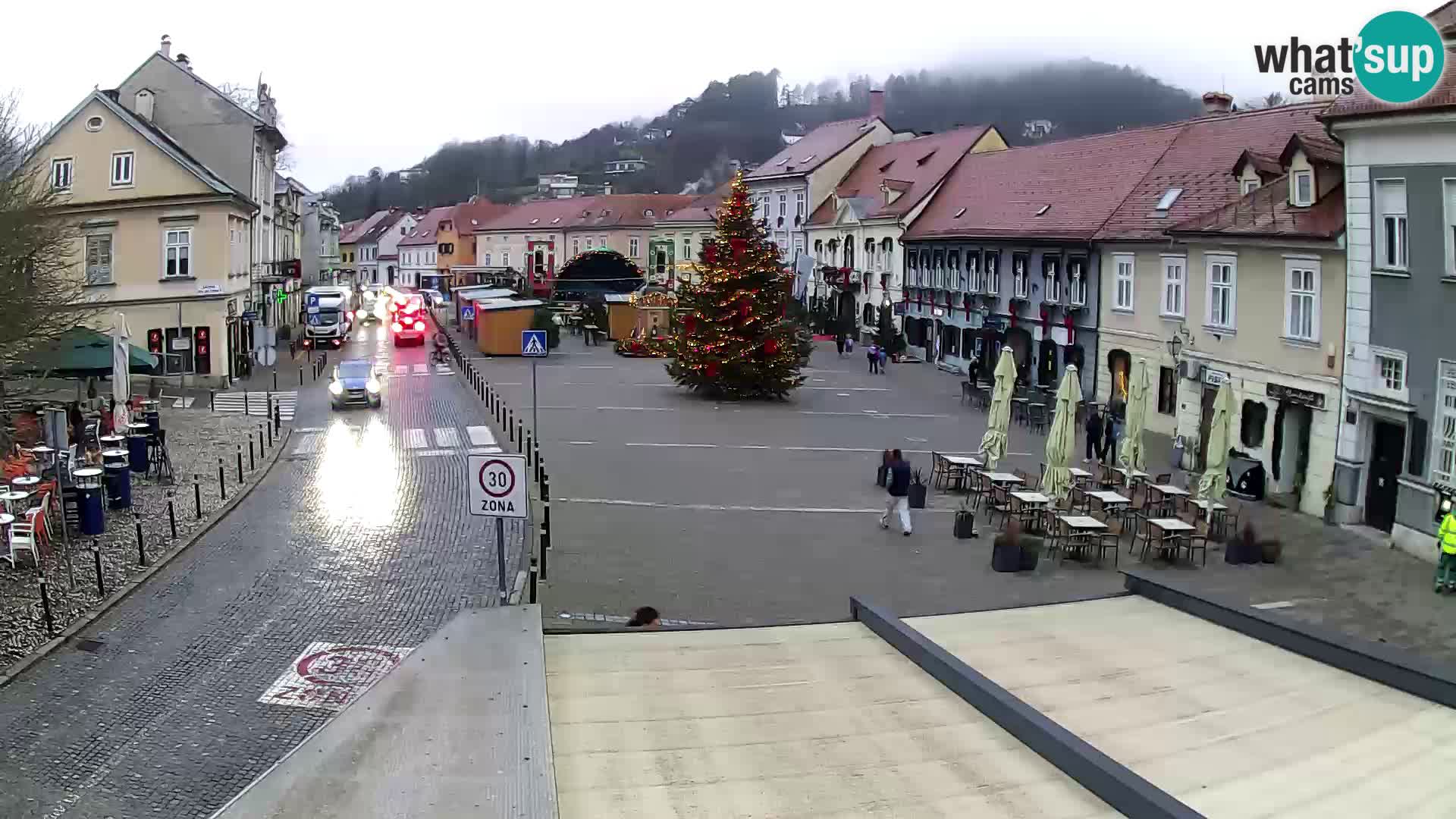 Samobor – Plaza central dedicado al rey Tomislav