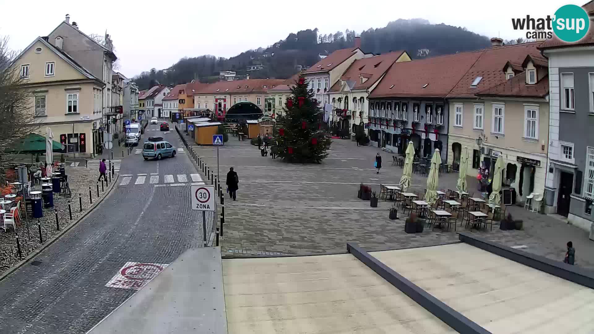 Samobor – Zentralen Platz von König Tomislav gewidmet
