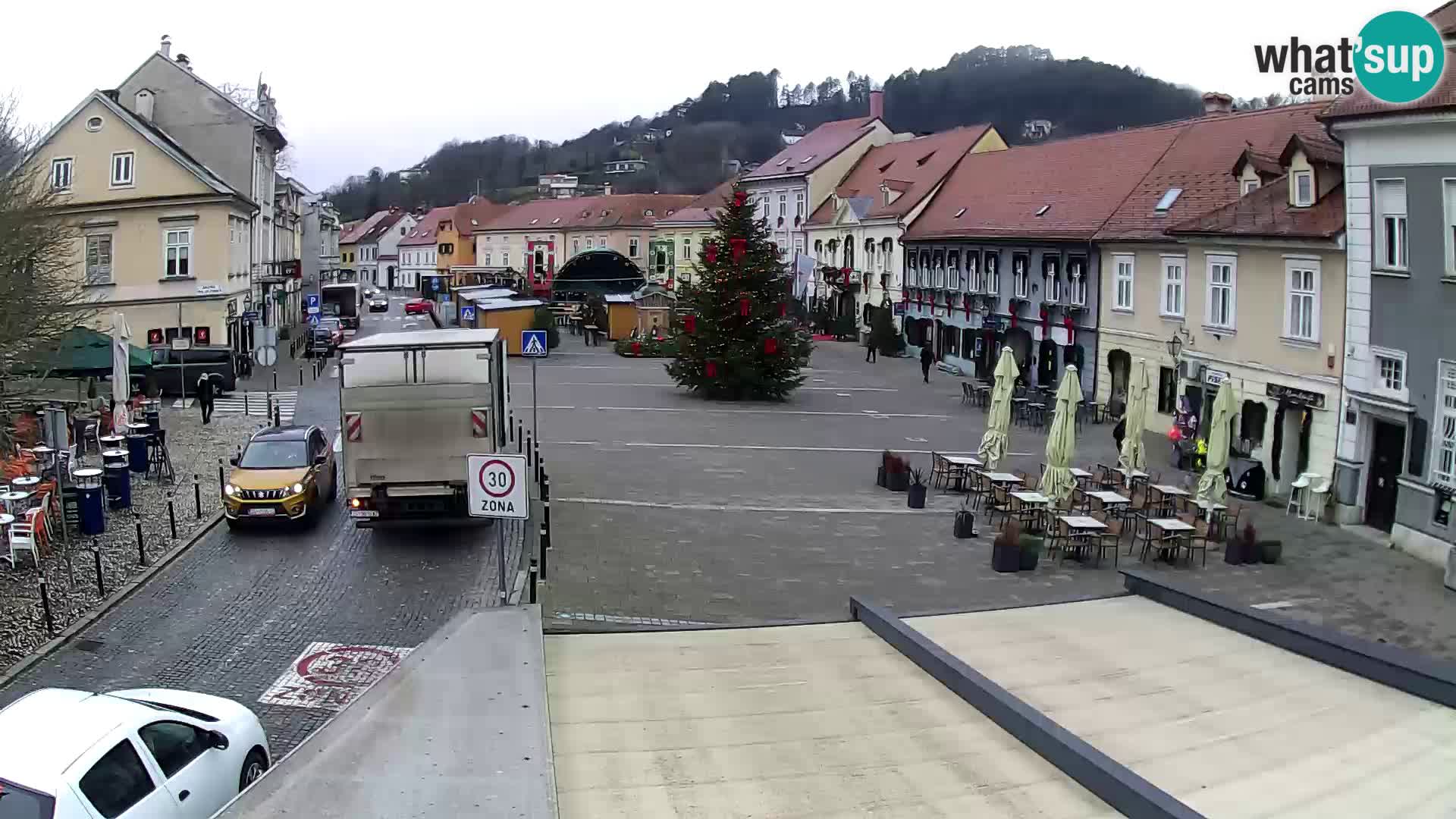 Samobor – Zentralen Platz von König Tomislav gewidmet